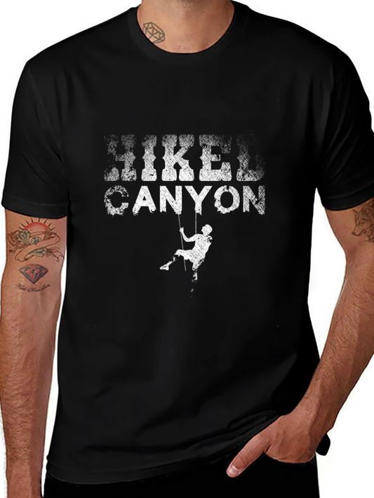 Hike Canyon Rappel Black T-Shirt