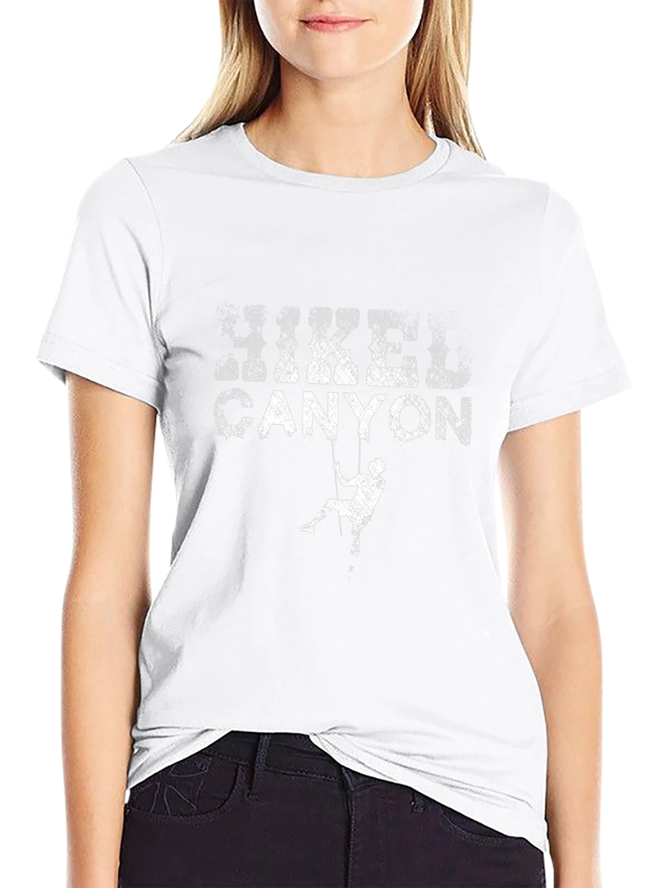 Hike Canyon Rappel Black T-Shirt