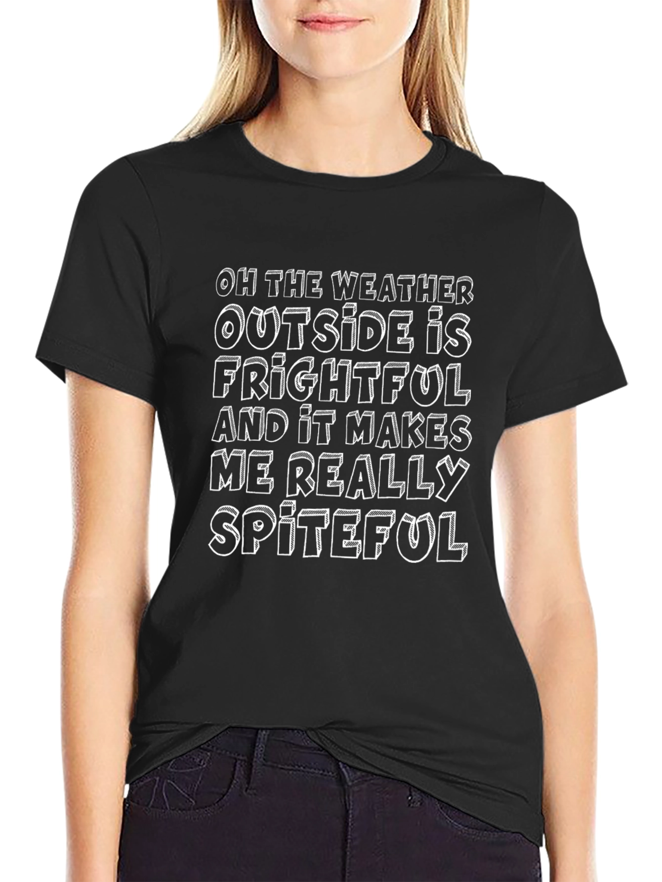 Spiteful Weather Graphic Tee - Black
