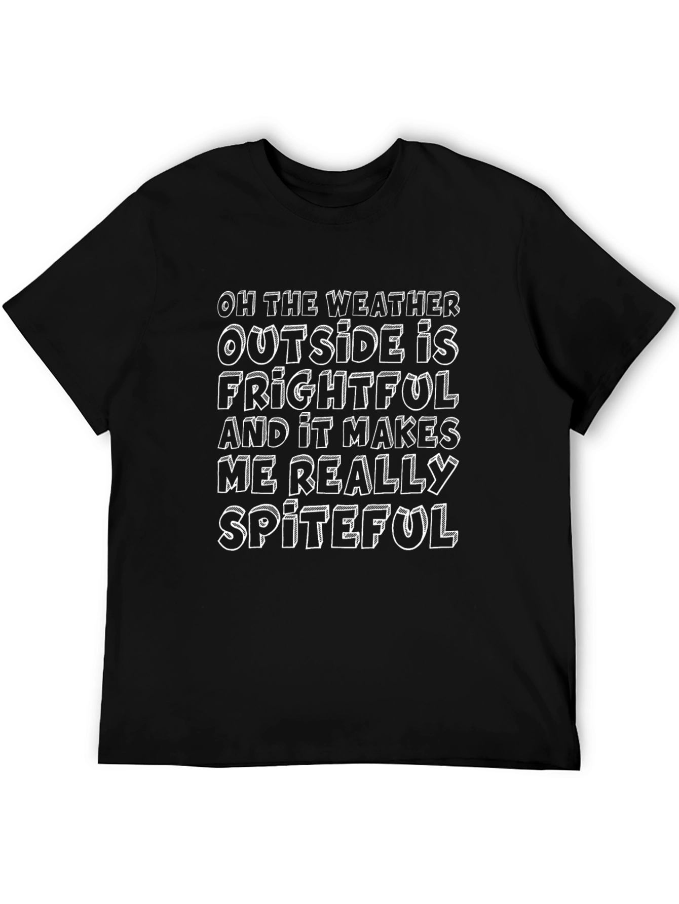 Spiteful Weather Graphic Tee - Black