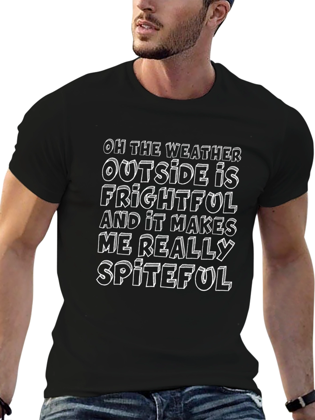 Spiteful Weather Graphic Tee - Black
