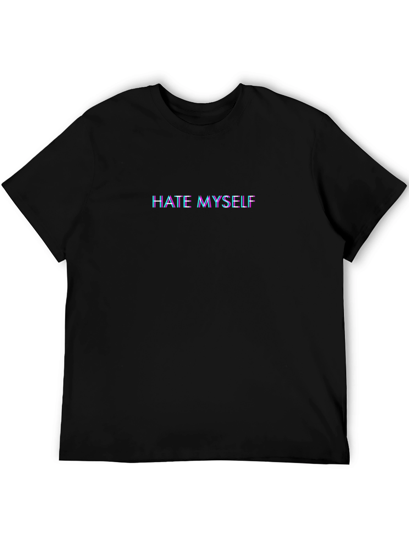 Hate Myself Graphic T-Shirt - Edgy Statement Tee