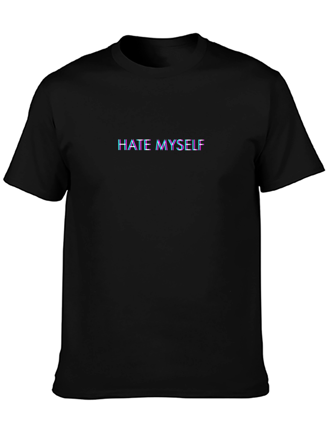 Hate Myself Graphic T-Shirt - Edgy Statement Tee