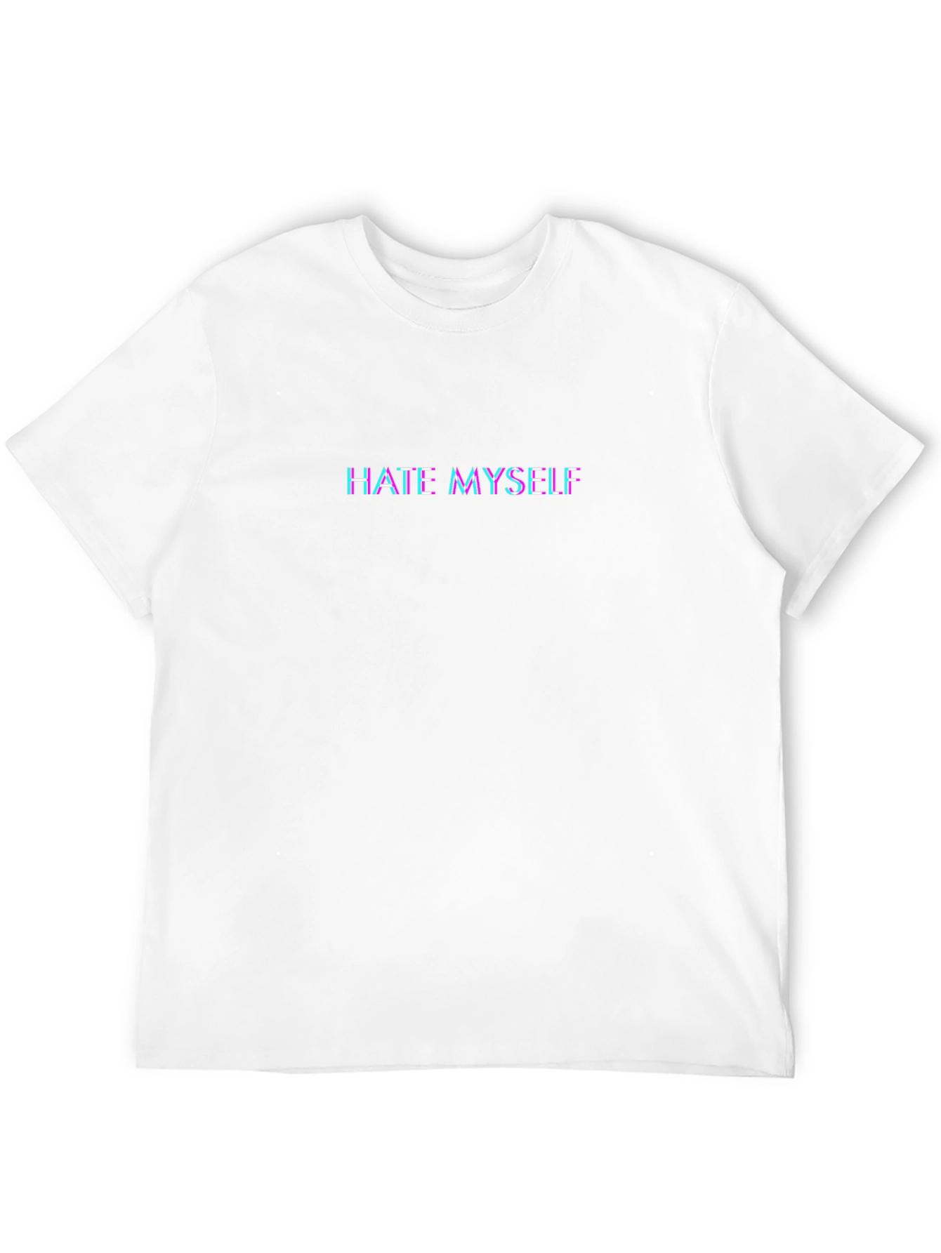 Hate Myself Graphic T-Shirt - Edgy Statement Tee
