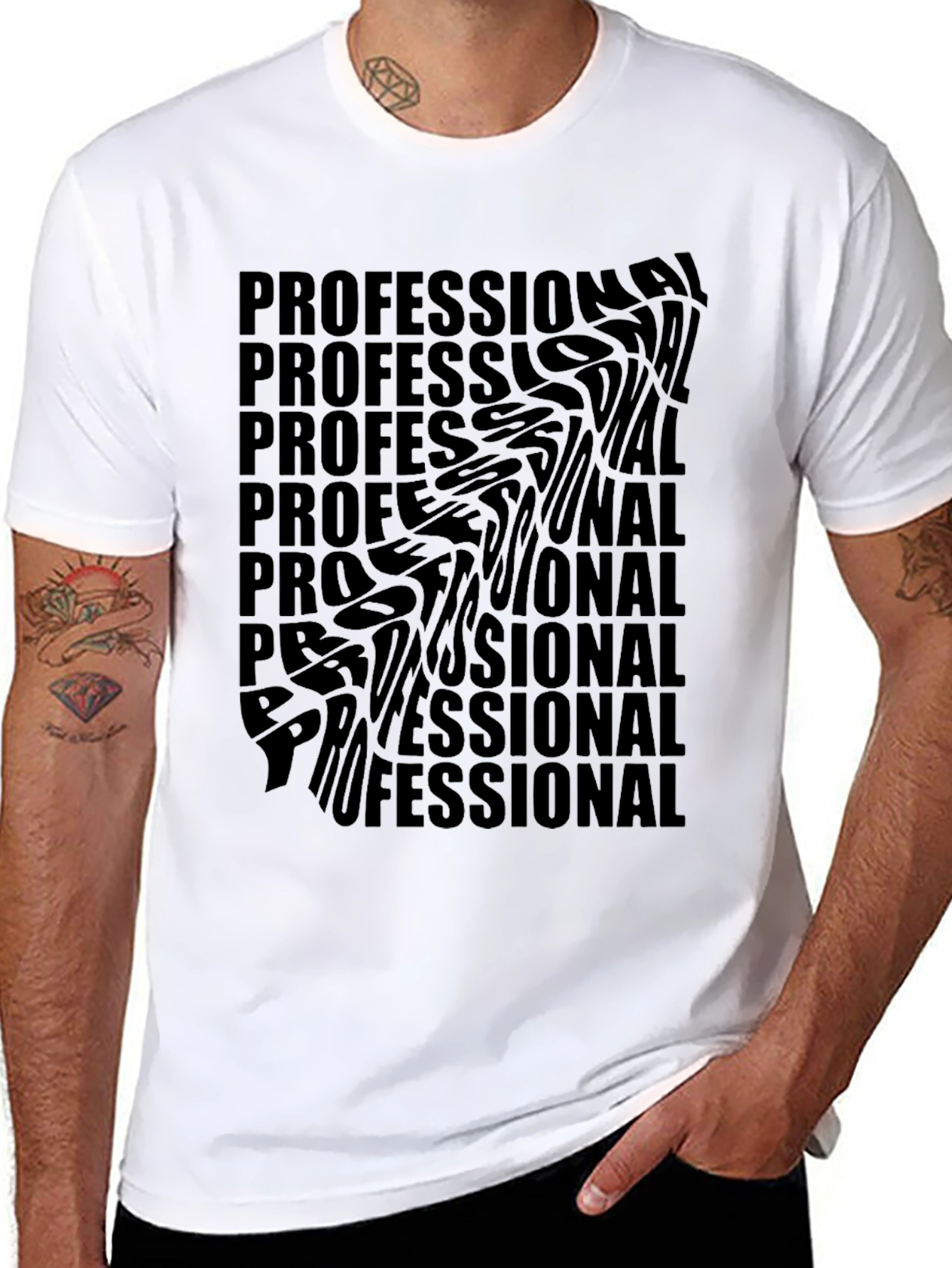 Professional Statement T-Shirt - Soft Cotton Blend