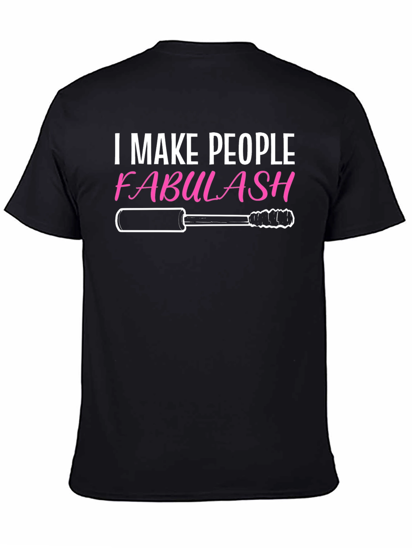 Fabulash Makeup Artist Graphic Tee - Black