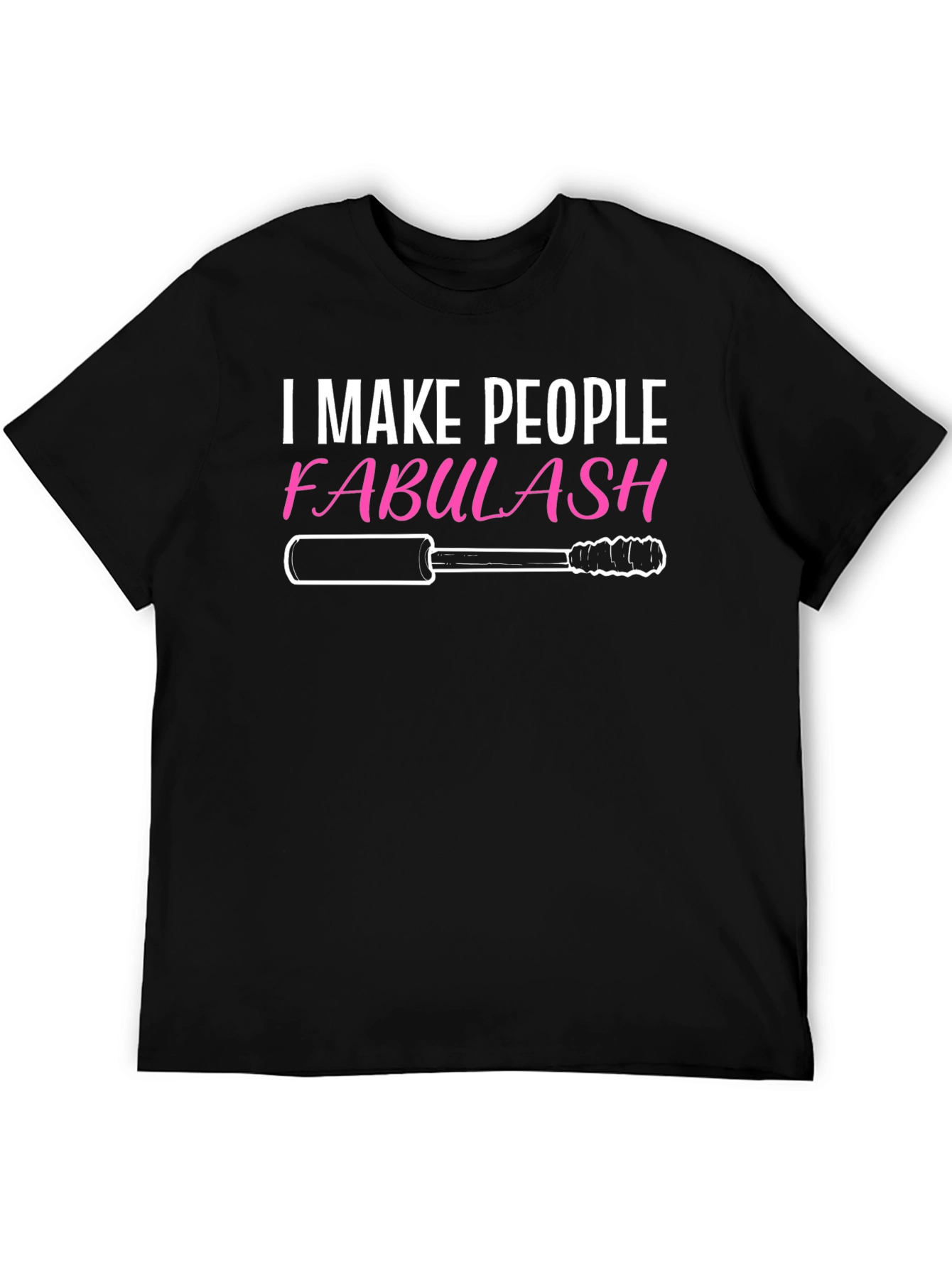 Fabulash Makeup Artist Graphic Tee - Black
