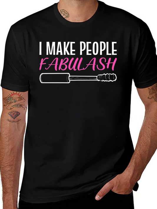 Fabulash Makeup Artist Graphic Tee - Black