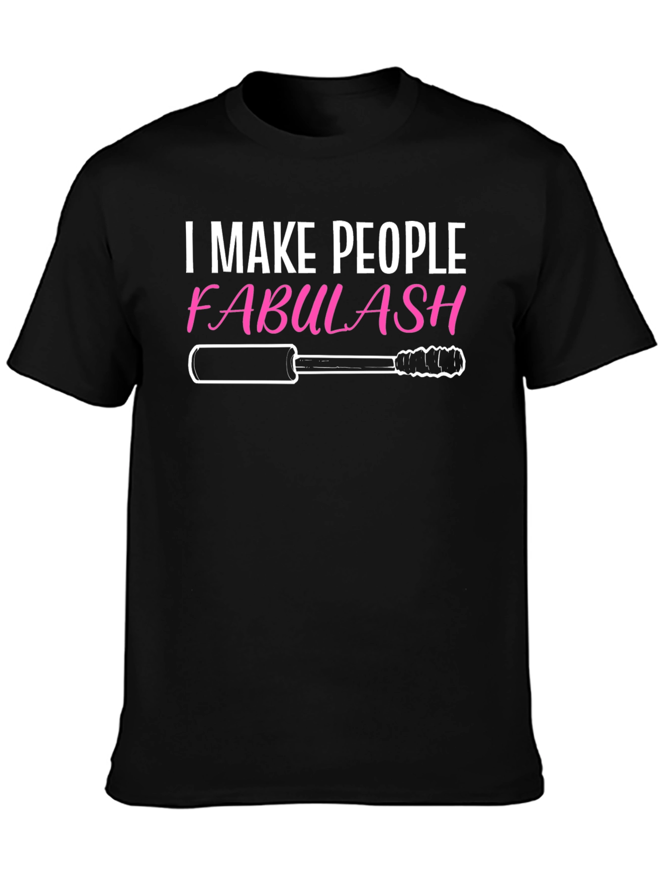 Fabulash Makeup Artist Graphic Tee - Black