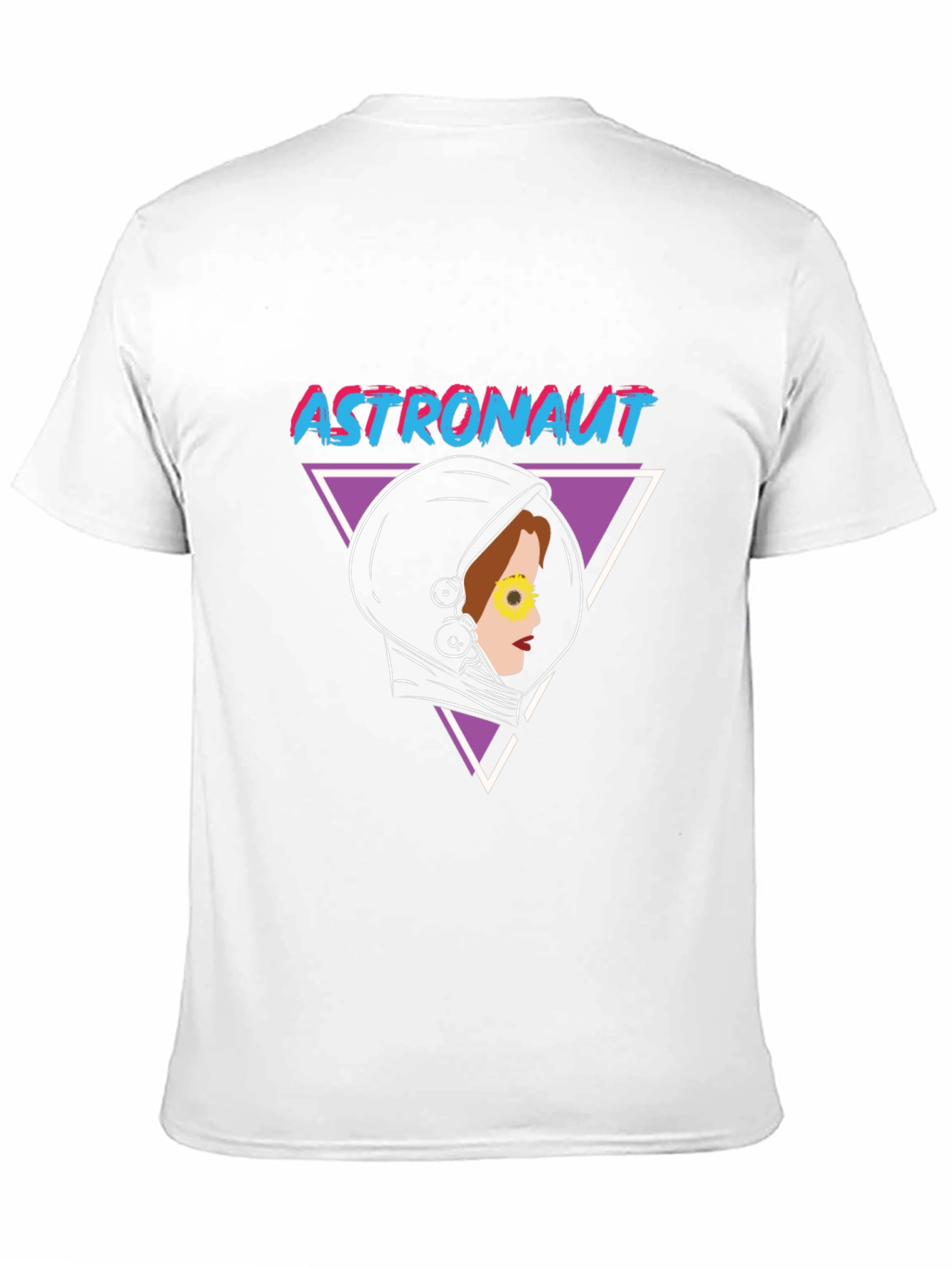 Astronaut Graphic Tee - Retro Space Style