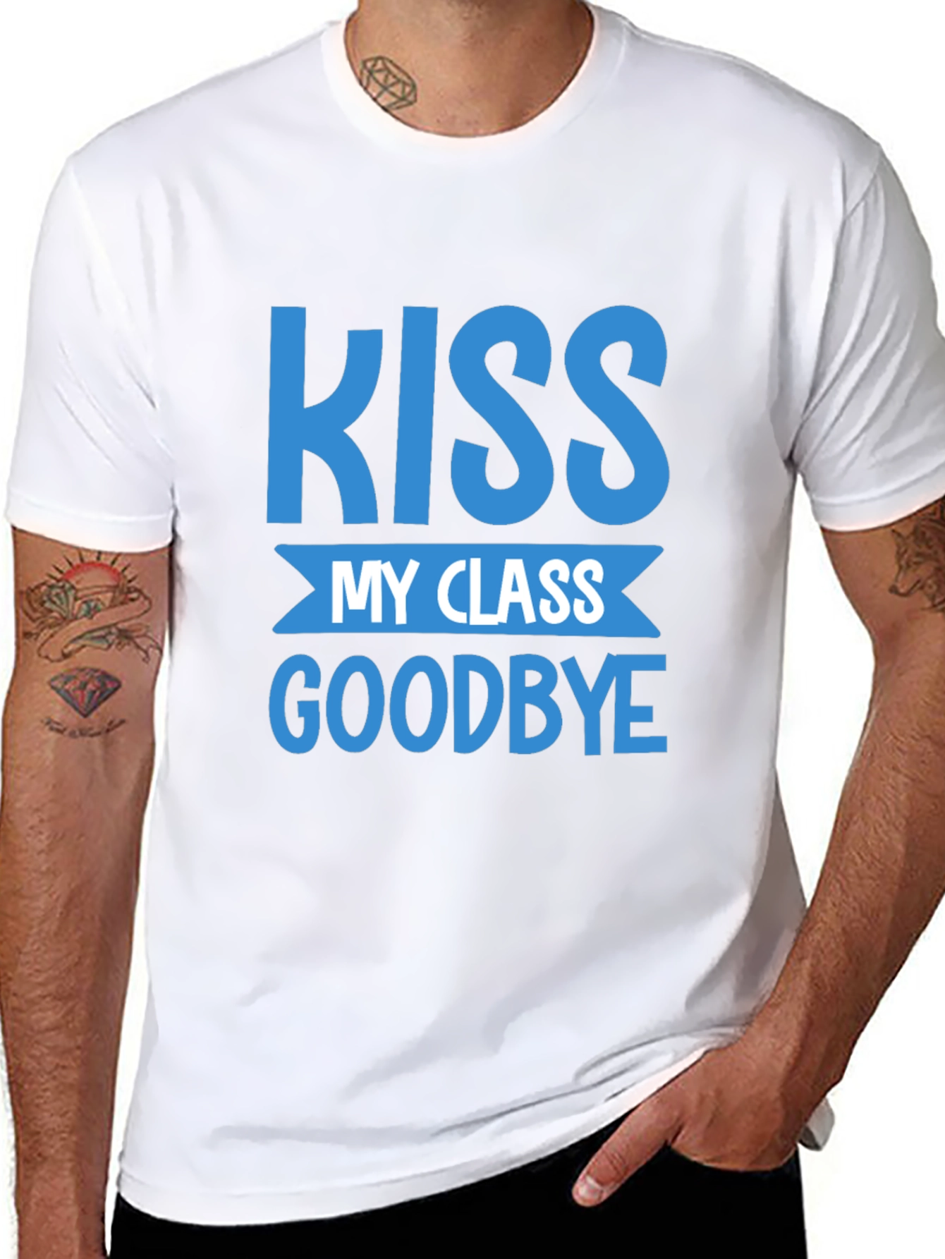 Kiss My Class Goodbye Graduation T-Shirt