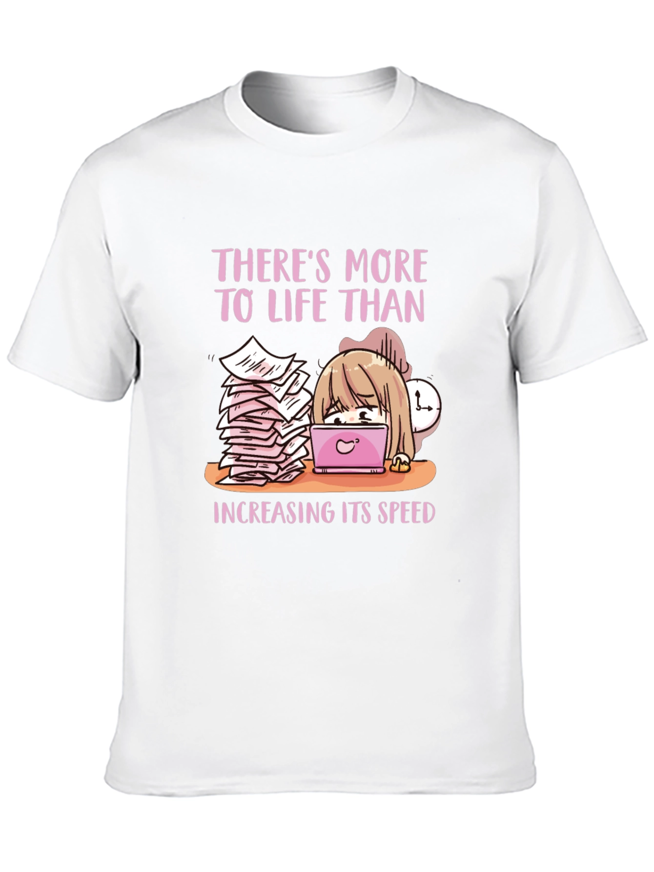 Theres More To Life T-Shirt Anime Style