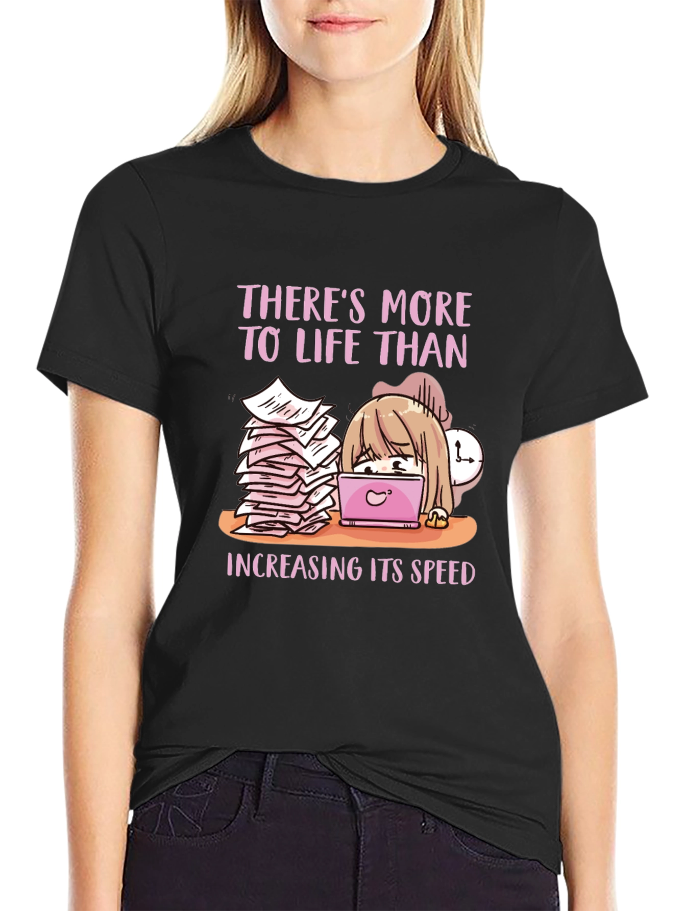 Theres More To Life T-Shirt Anime Style