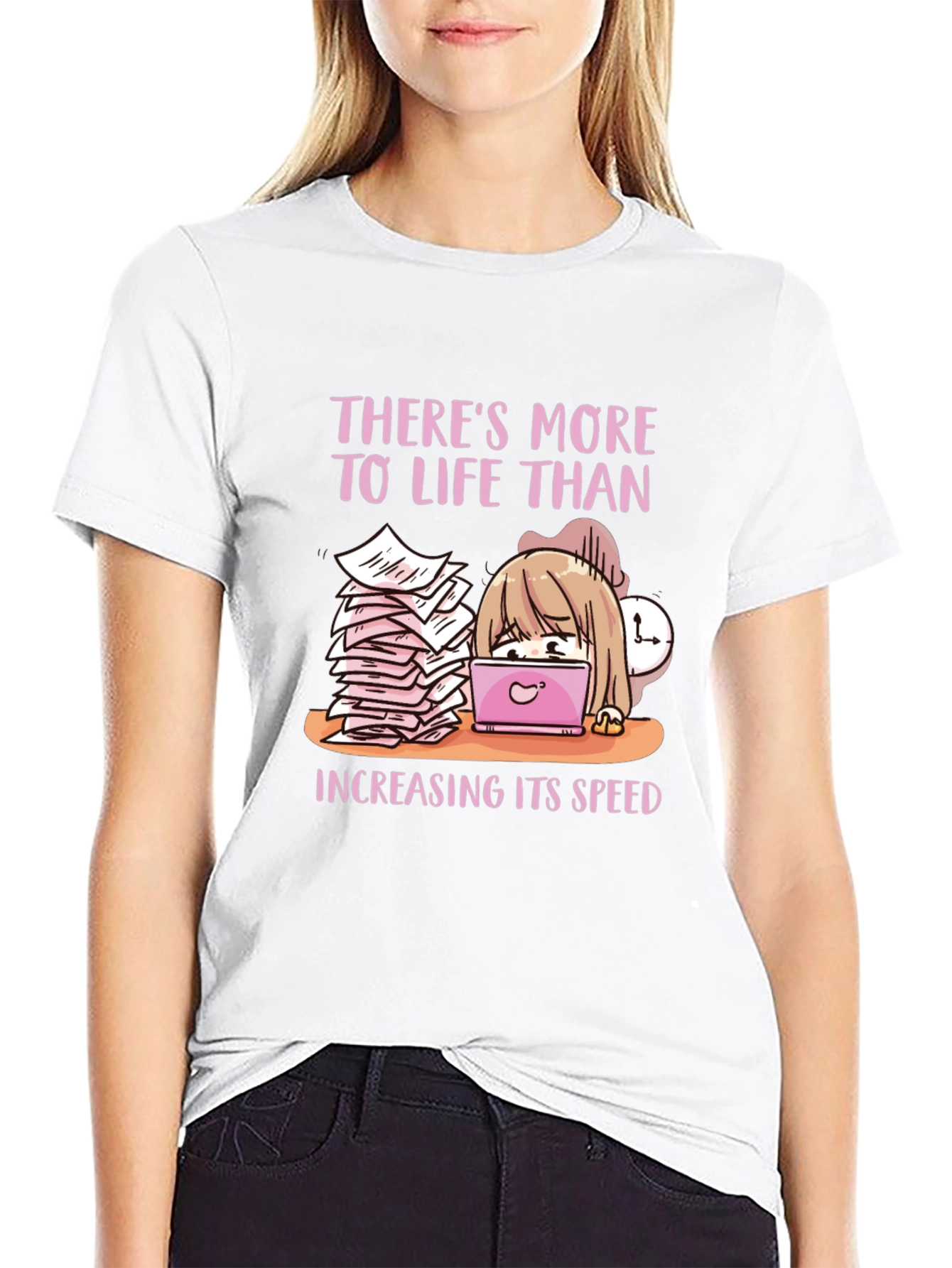 Theres More To Life T-Shirt Anime Style