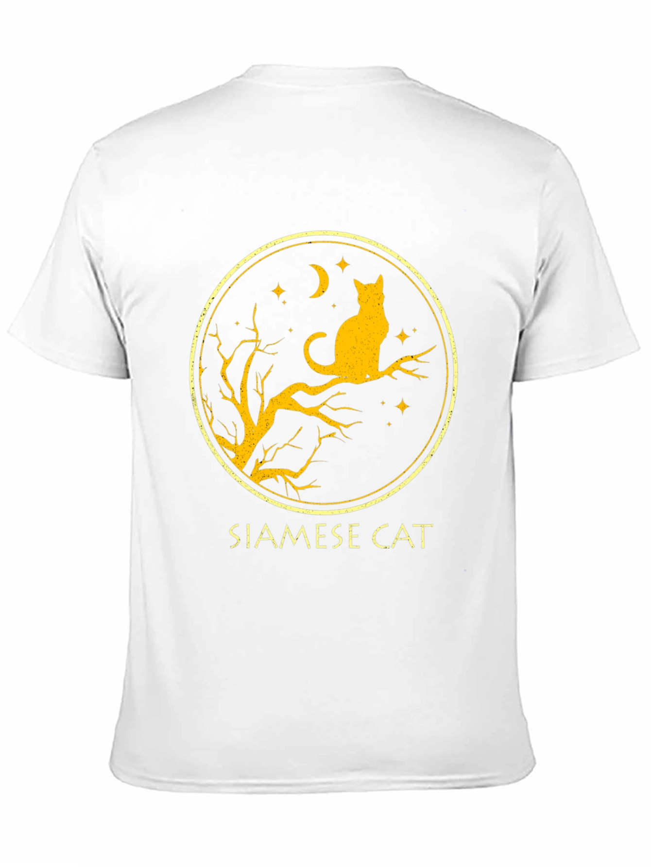 Siamese Cat T-Shirt - Black