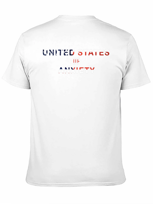 United States of Anxiety Graphic T-Shirt