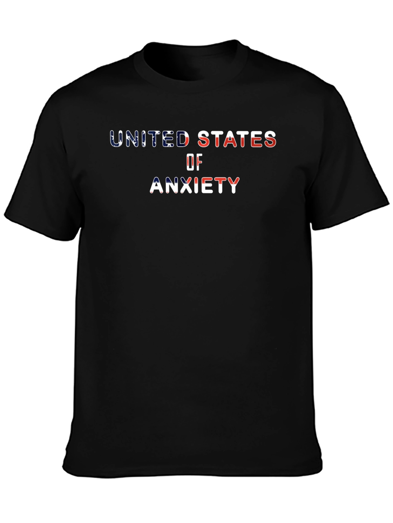 United States of Anxiety Graphic T-Shirt