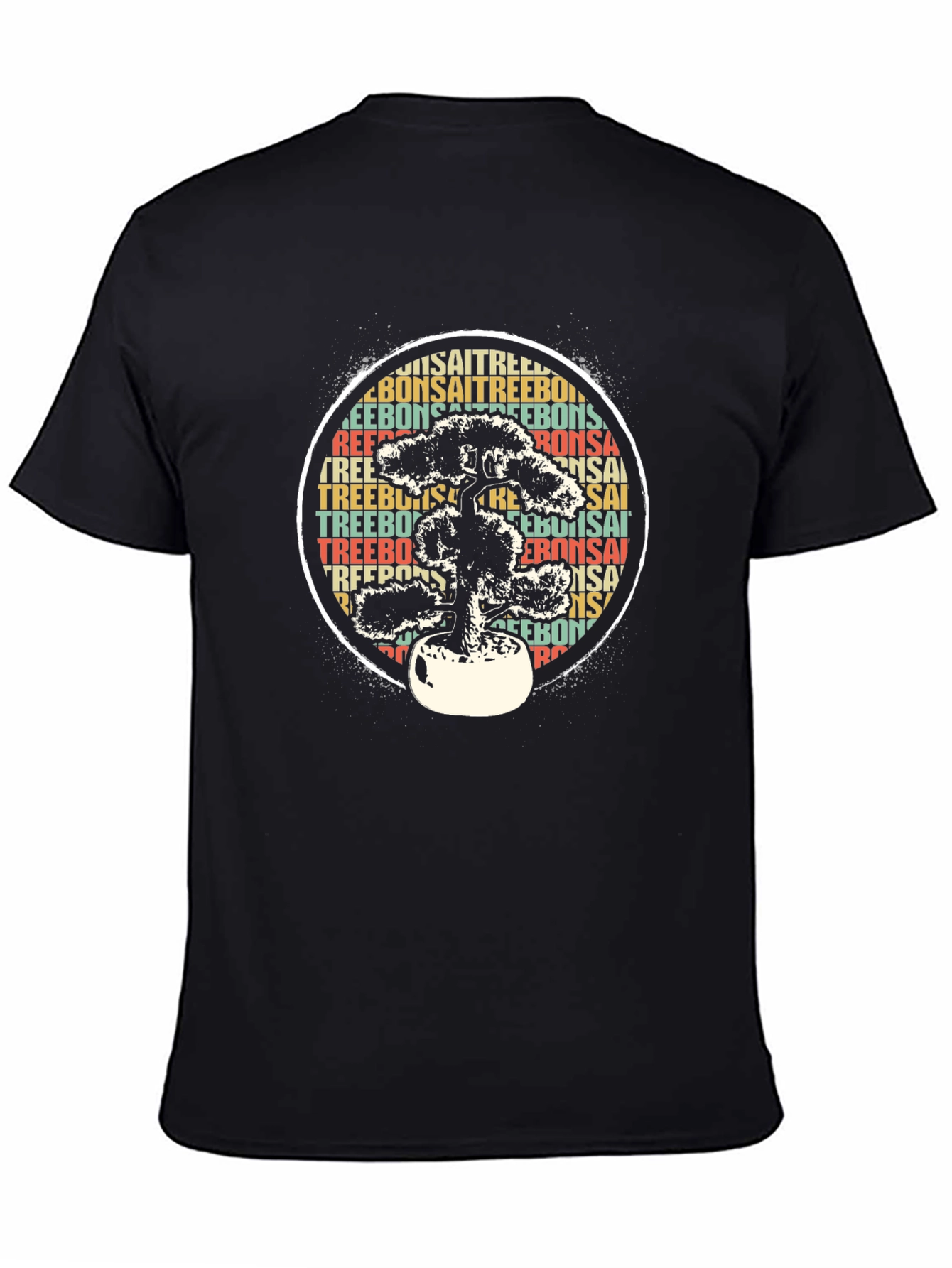 Bonsai Tree Retro Graphic Tee