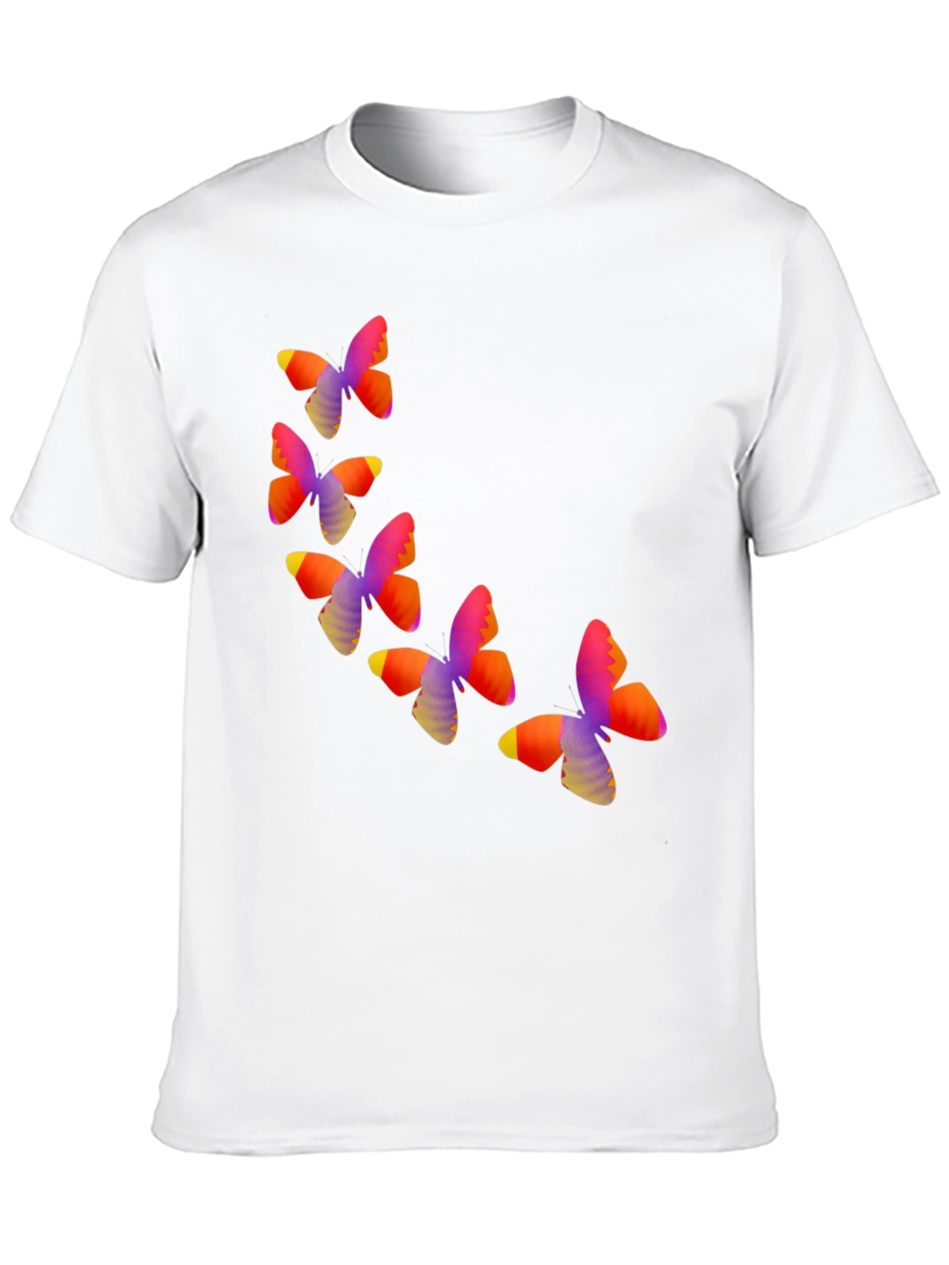 Butterfly Graphic Black T-Shirt