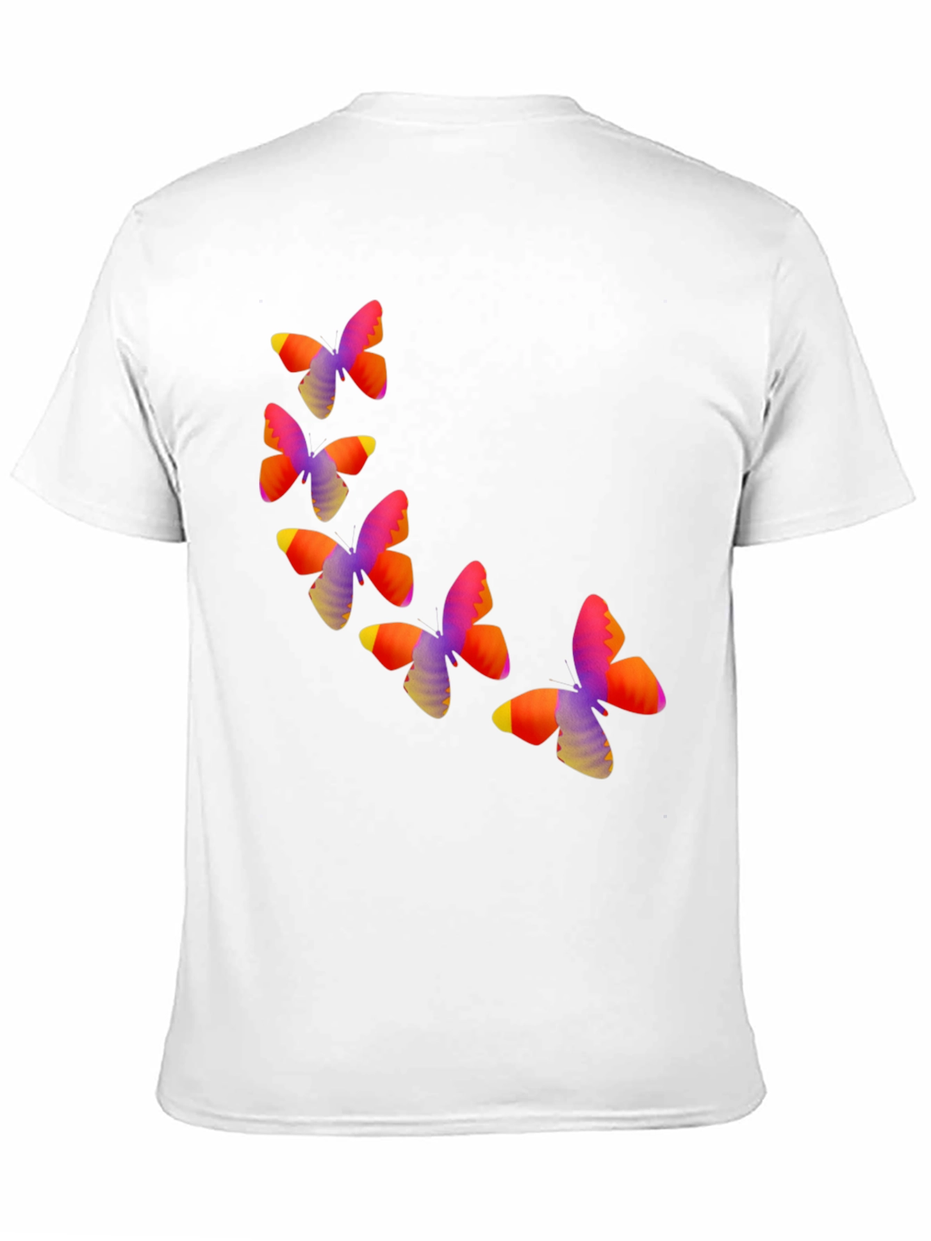 Butterfly Graphic Black T-Shirt