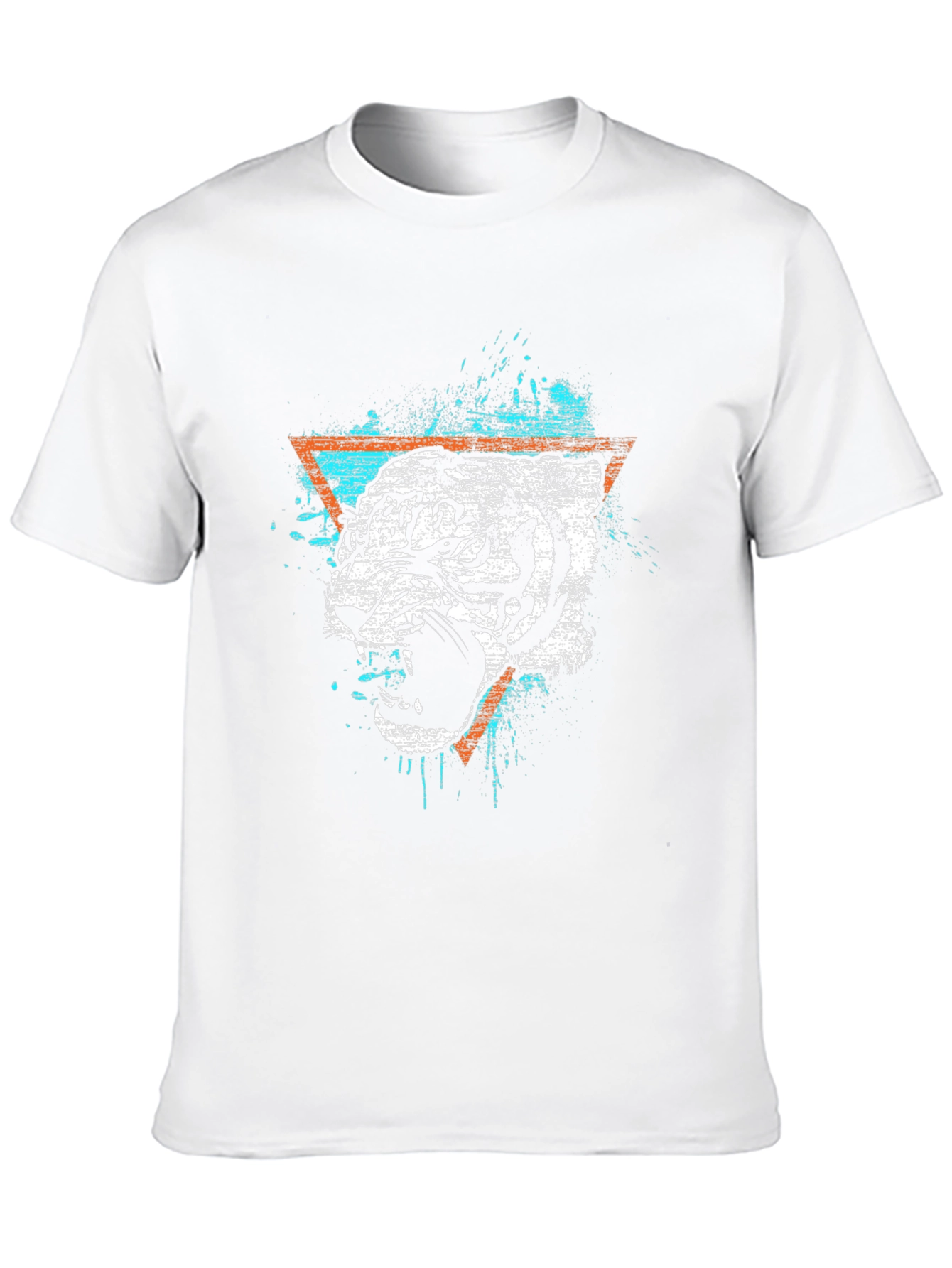 Black Tiger Graphic Tee - Edgy Style