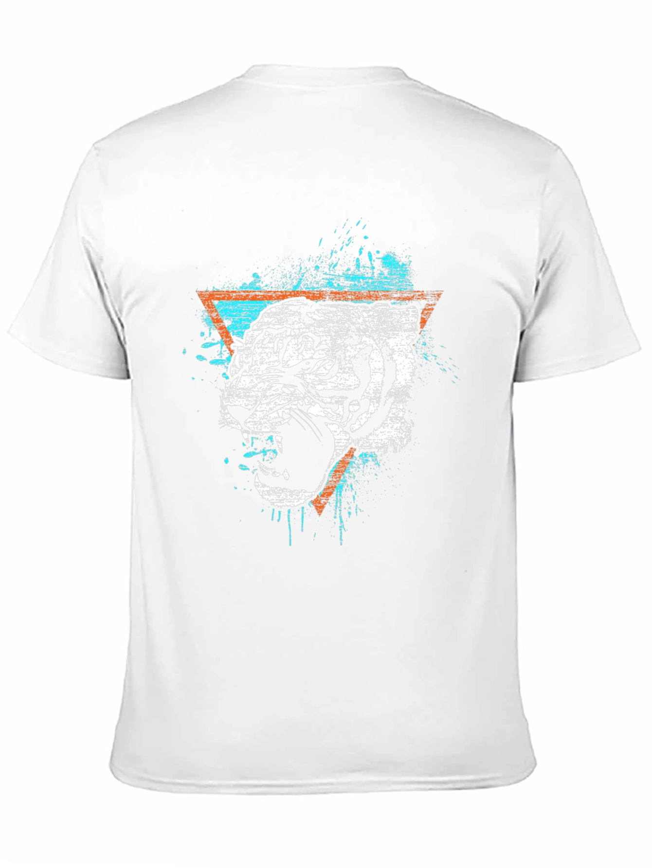 Black Tiger Graphic Tee - Edgy Style