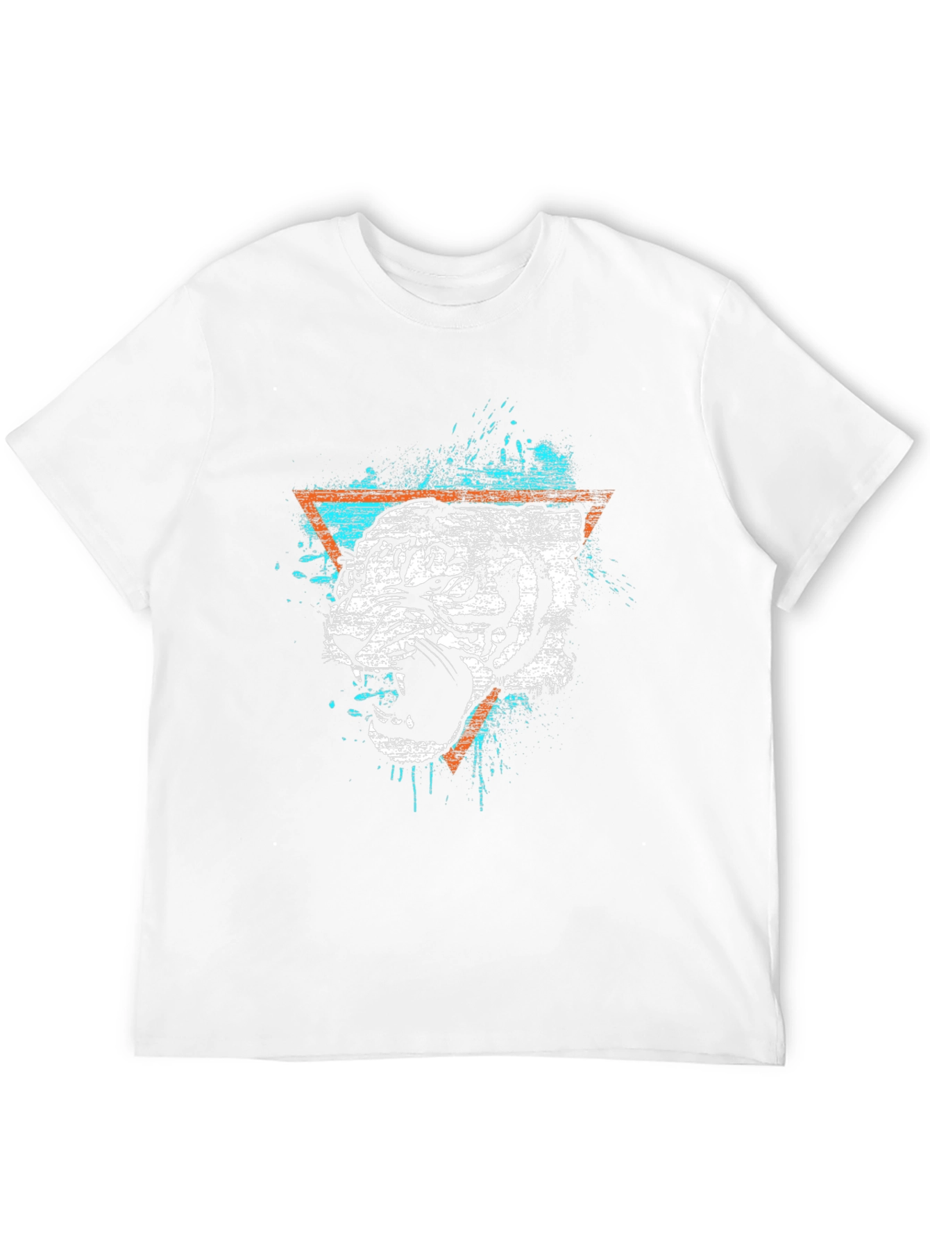 Black Tiger Graphic Tee - Edgy Style