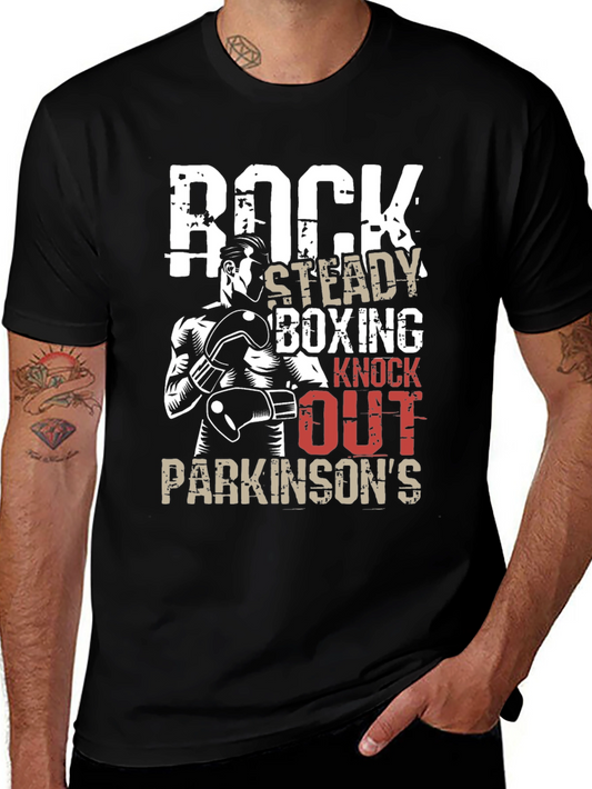 Rock Steady Boxing Knockout Parkinsons T-Shirt