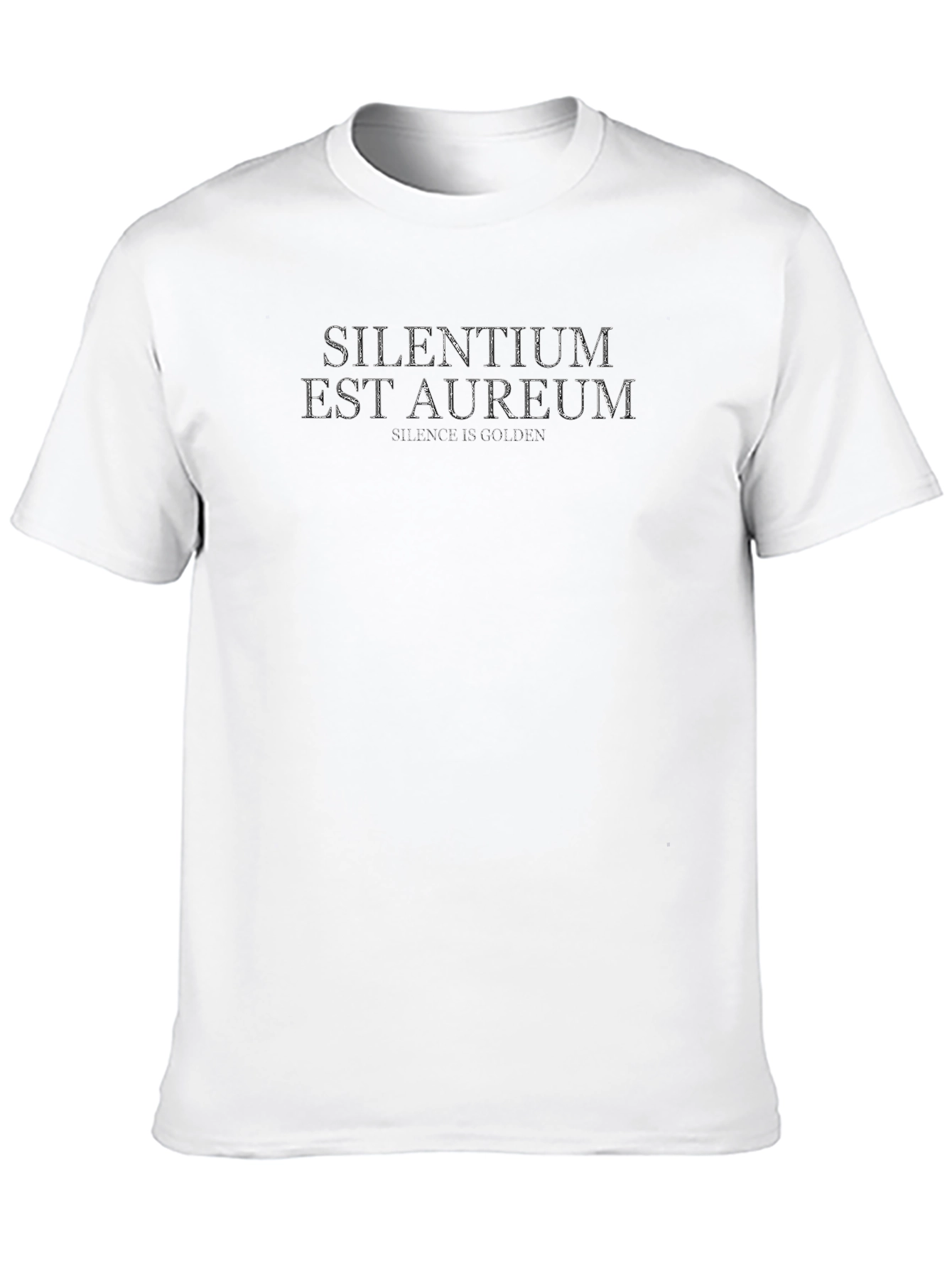 Silentium Est Aureum Tee - Silence Is Golden T-Shirt