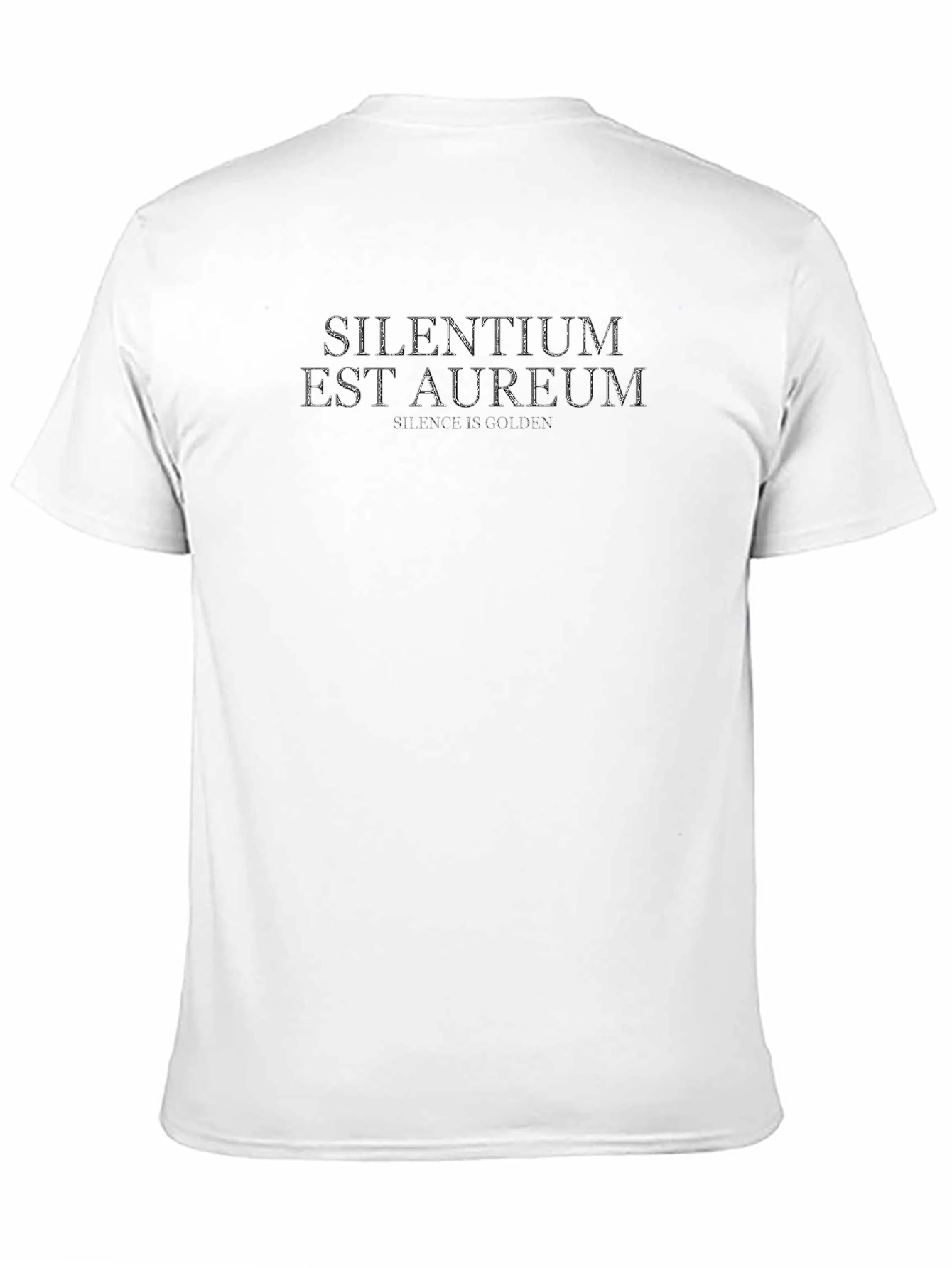 Silentium Est Aureum Tee - Silence Is Golden T-Shirt