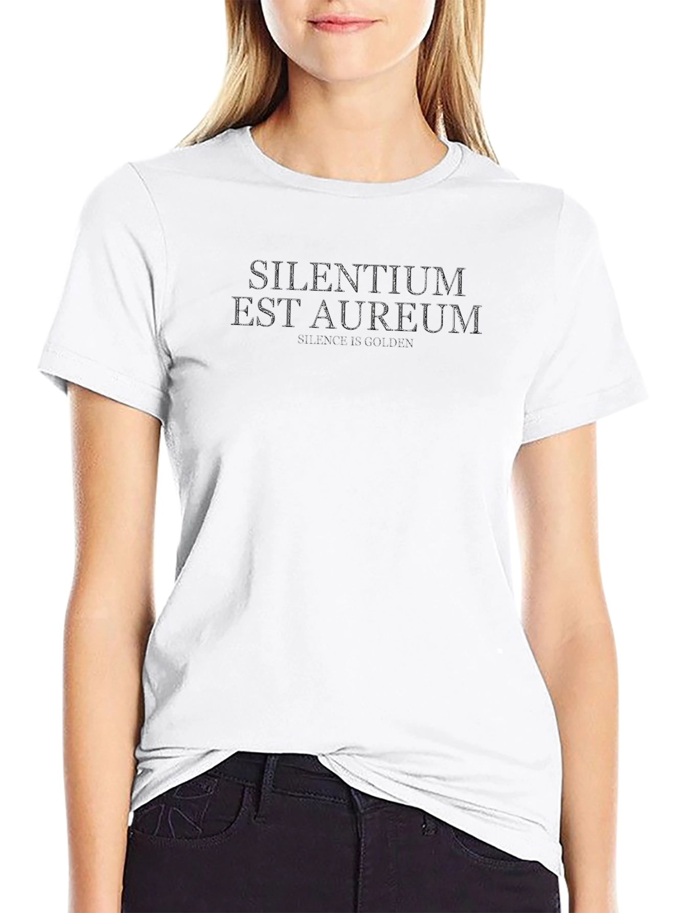 Silentium Est Aureum Tee - Silence Is Golden T-Shirt