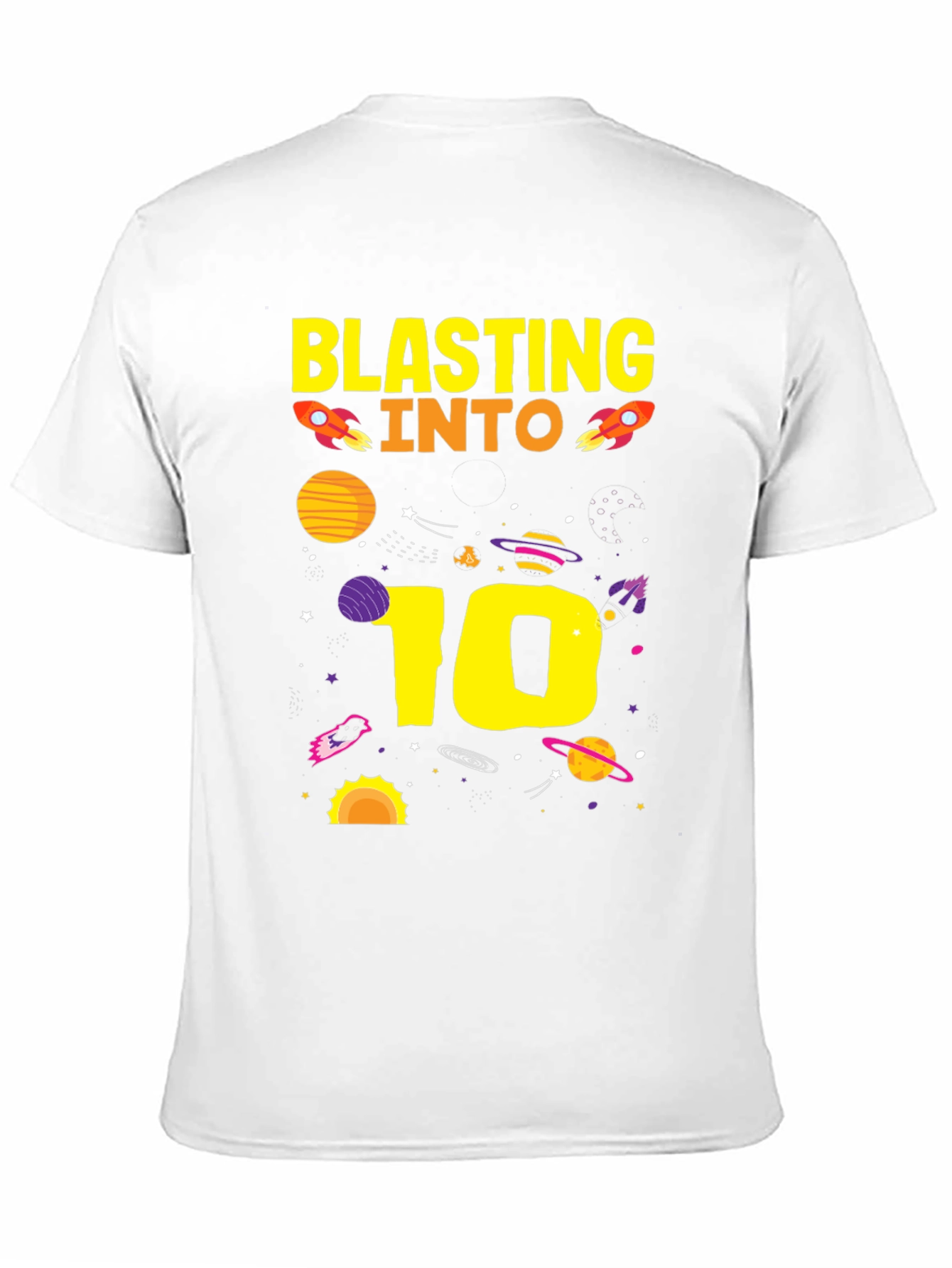 Blasting Into 10th Birthday T-Shirt