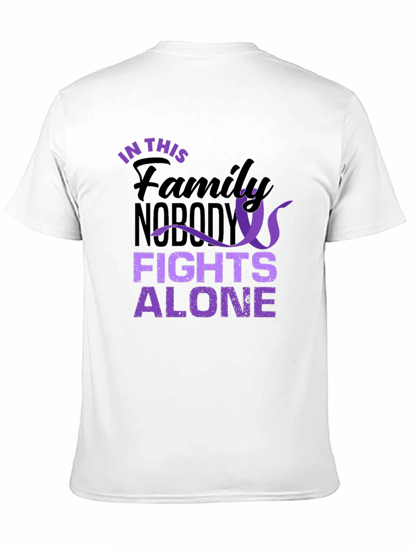 In This Family Nobody Fights Alone T-Shirt