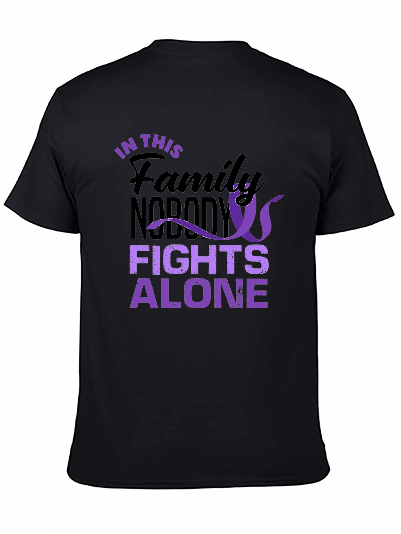 In This Family Nobody Fights Alone T-Shirt