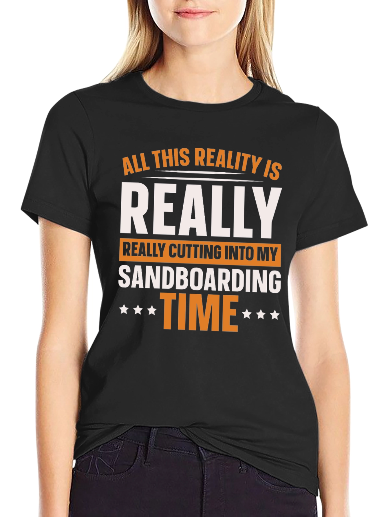 Sandboarding Time Graphic Tee