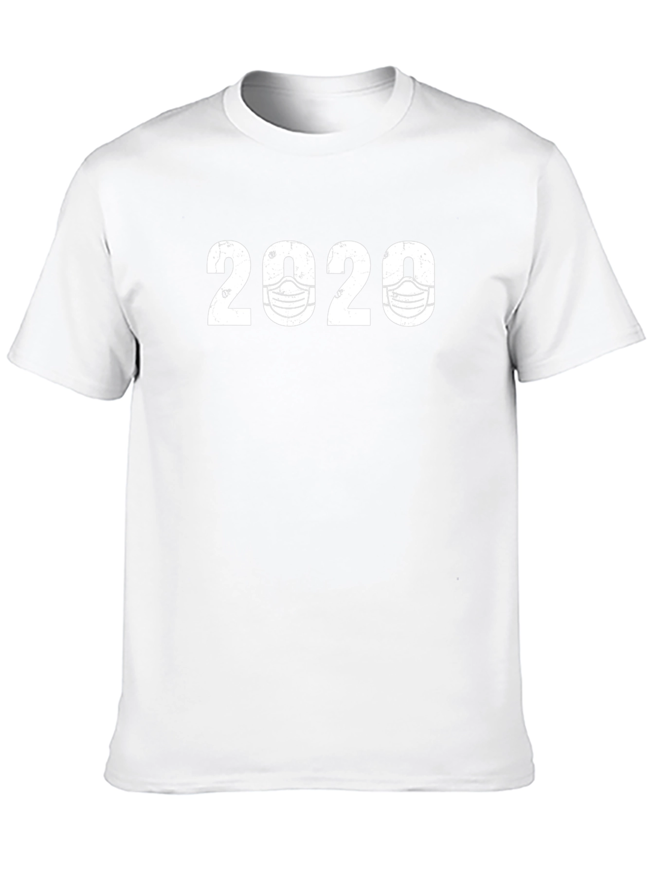 2020 Masked Year Graphic Tee - Novelty T-Shirt