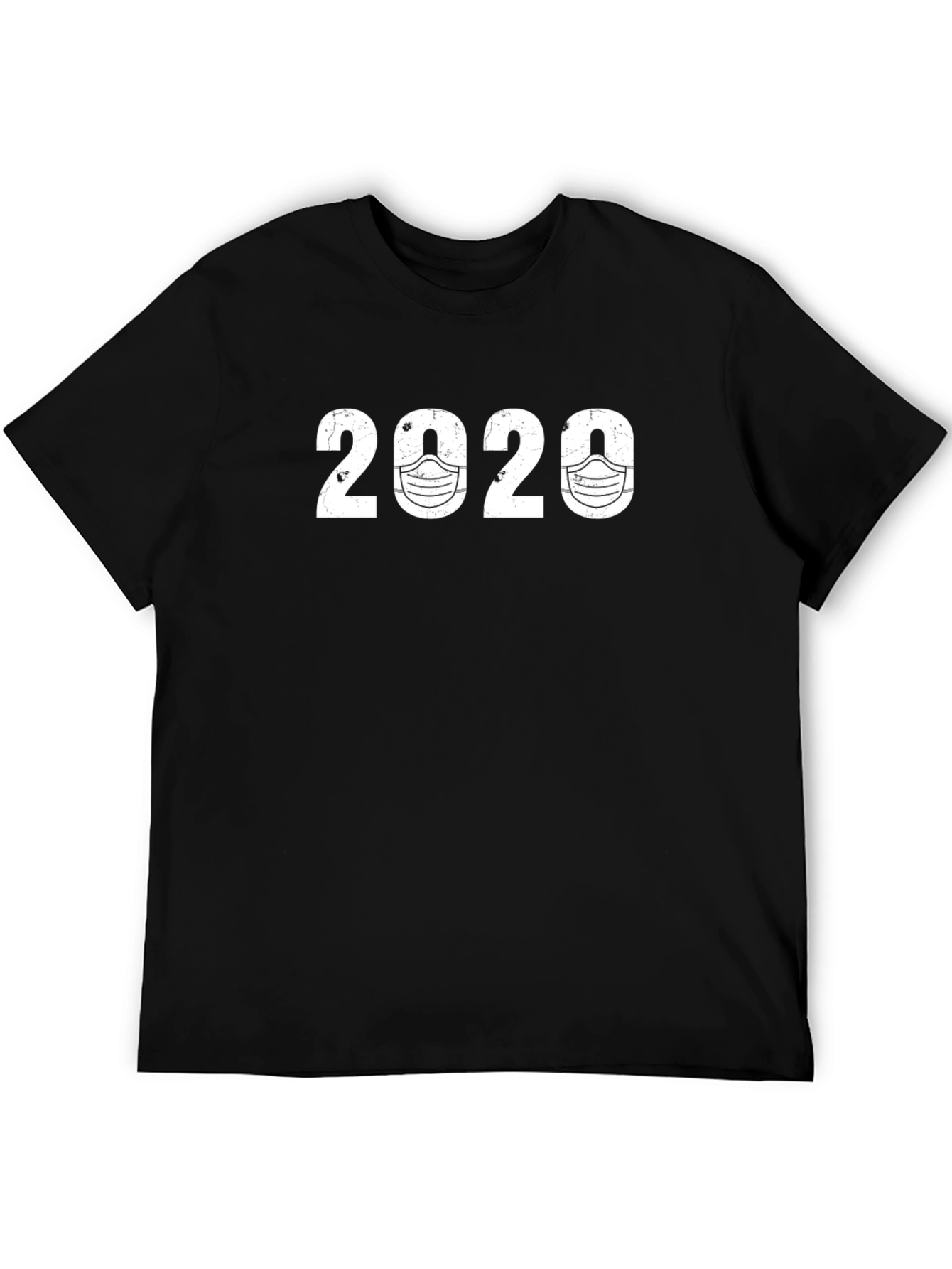 2020 Masked Year Graphic Tee - Novelty T-Shirt