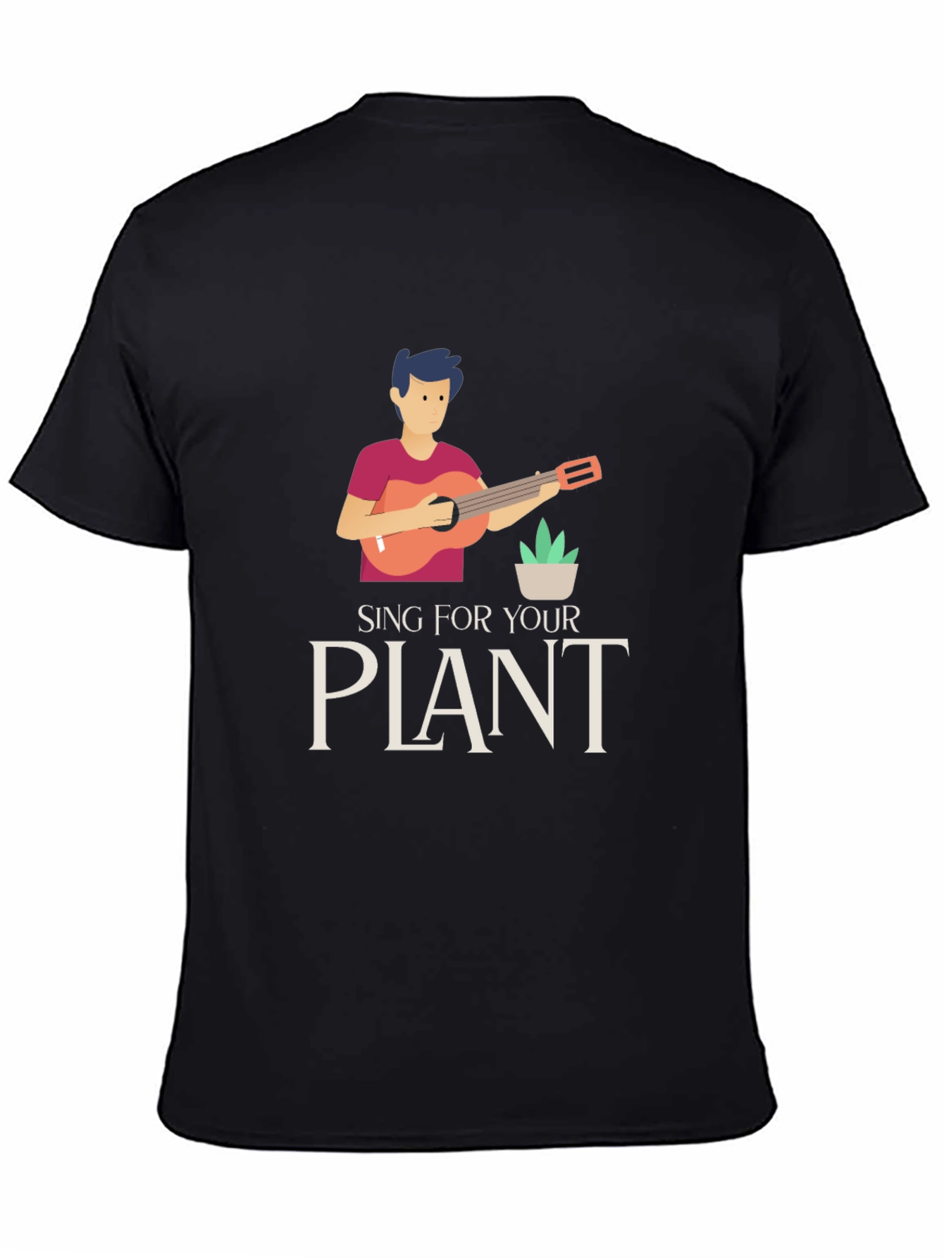 Sing For Your Plant Graphic T-Shirt