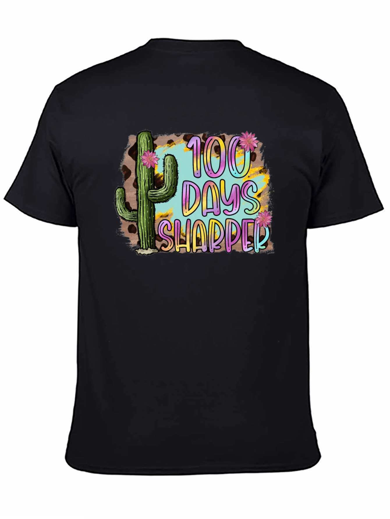 100 Days Sharper Cactus Tee