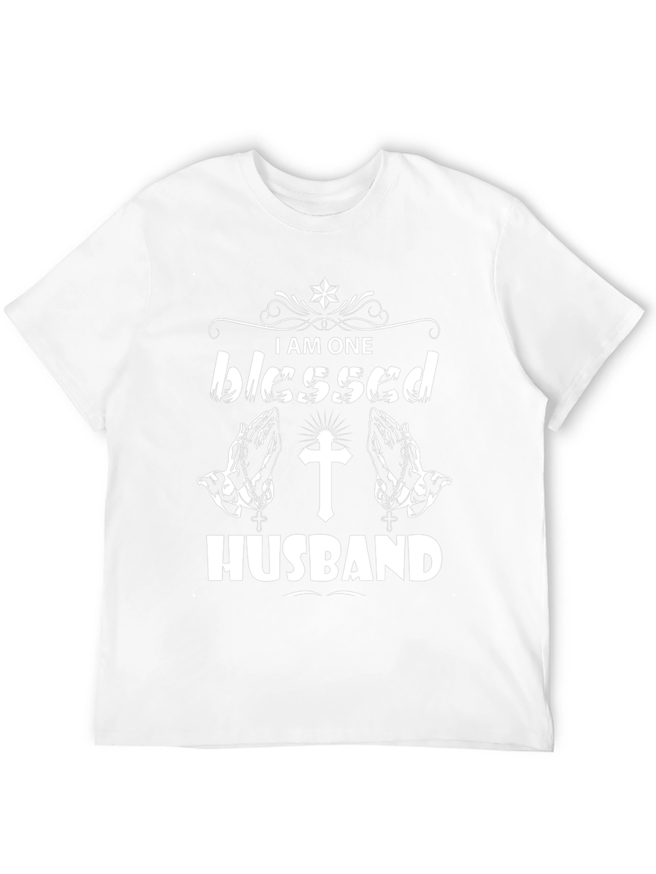 Blessed Husband T-Shirt - Religious Graphic Tee