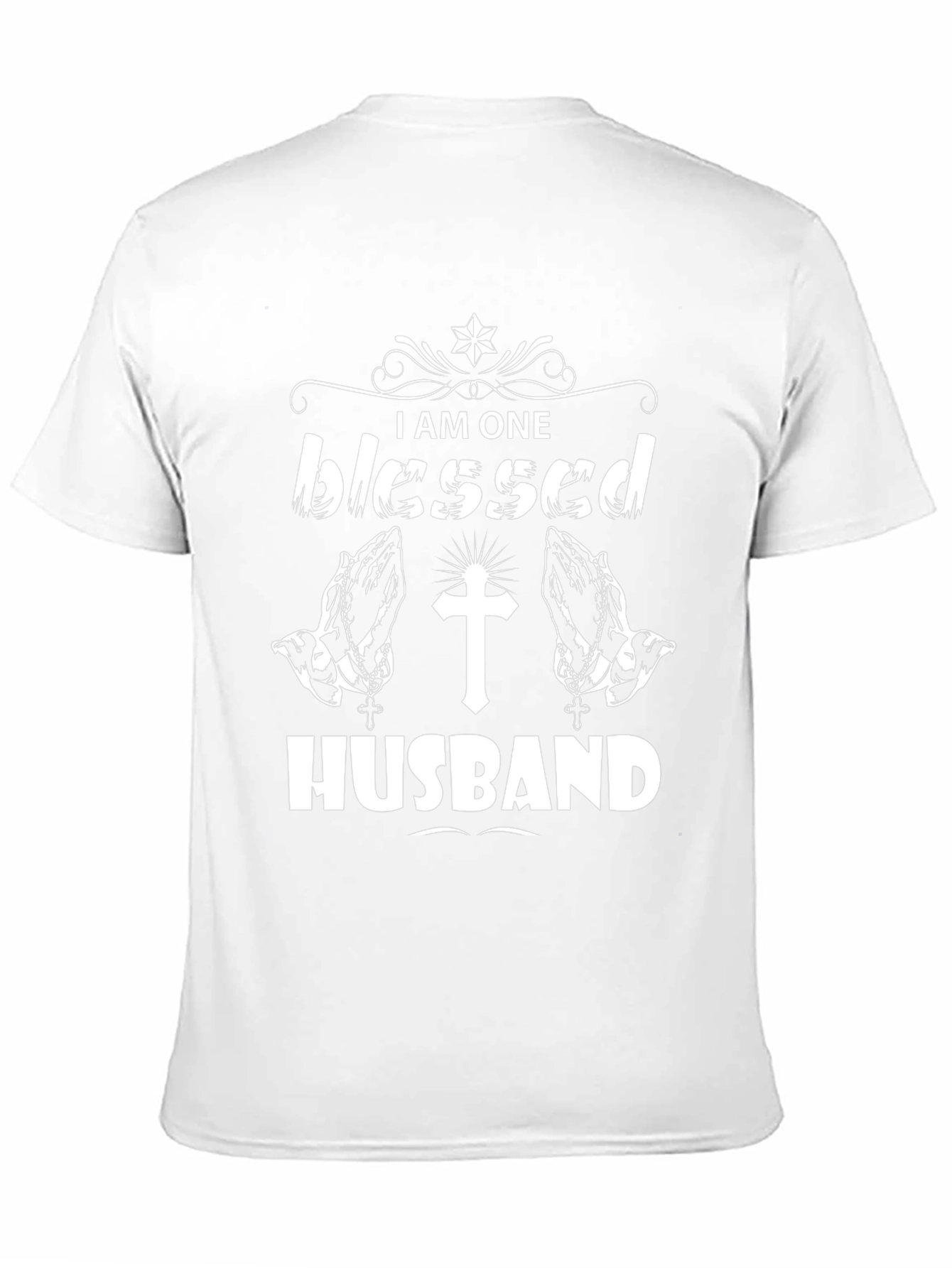 Blessed Husband T-Shirt - Religious Graphic Tee