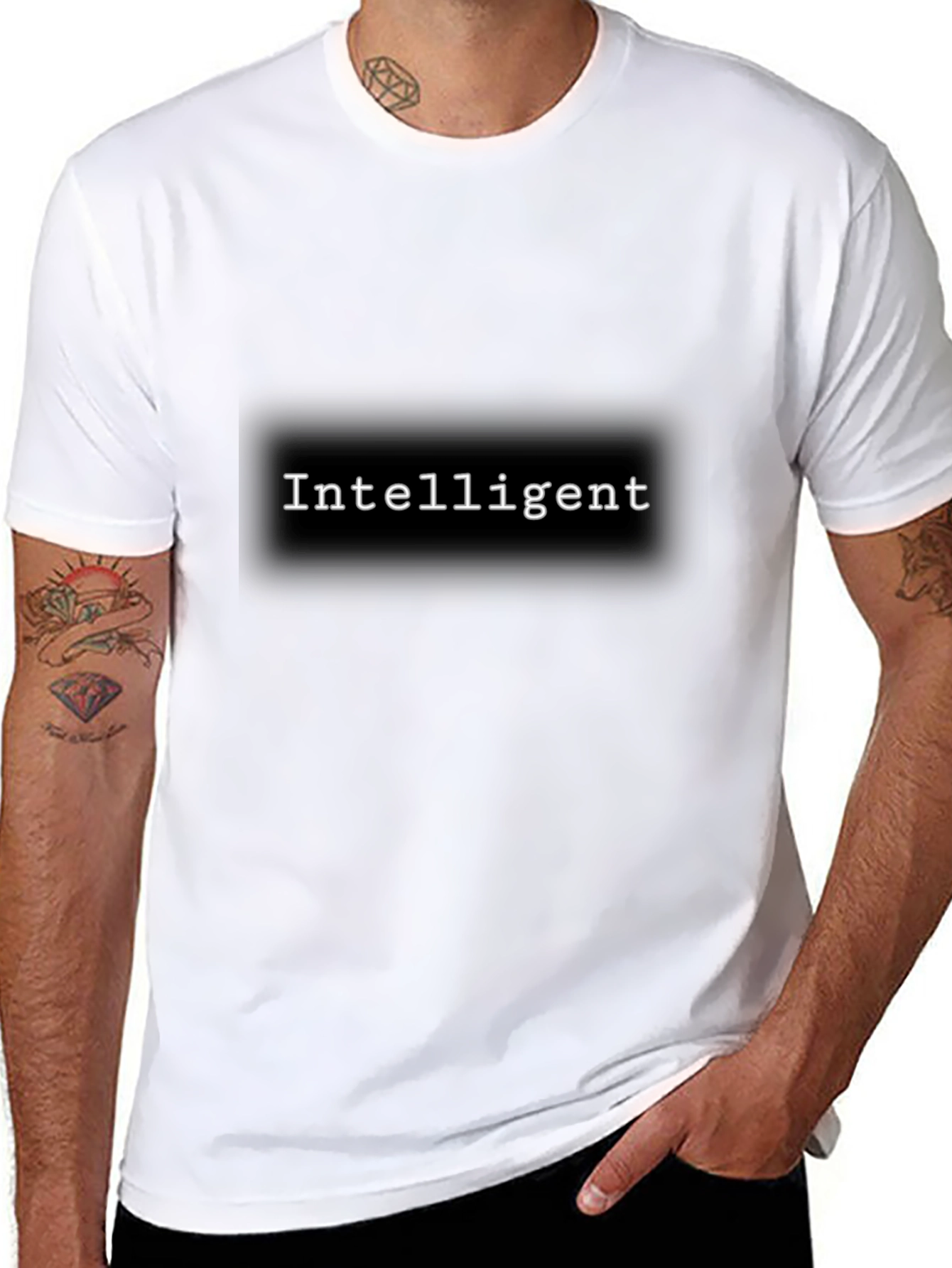 Intelligent Black T-Shirt