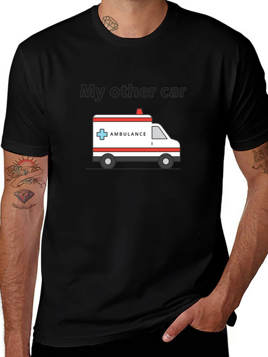 Ambulance Car T-Shirt - My Other Car Emergency Vehicle Tee