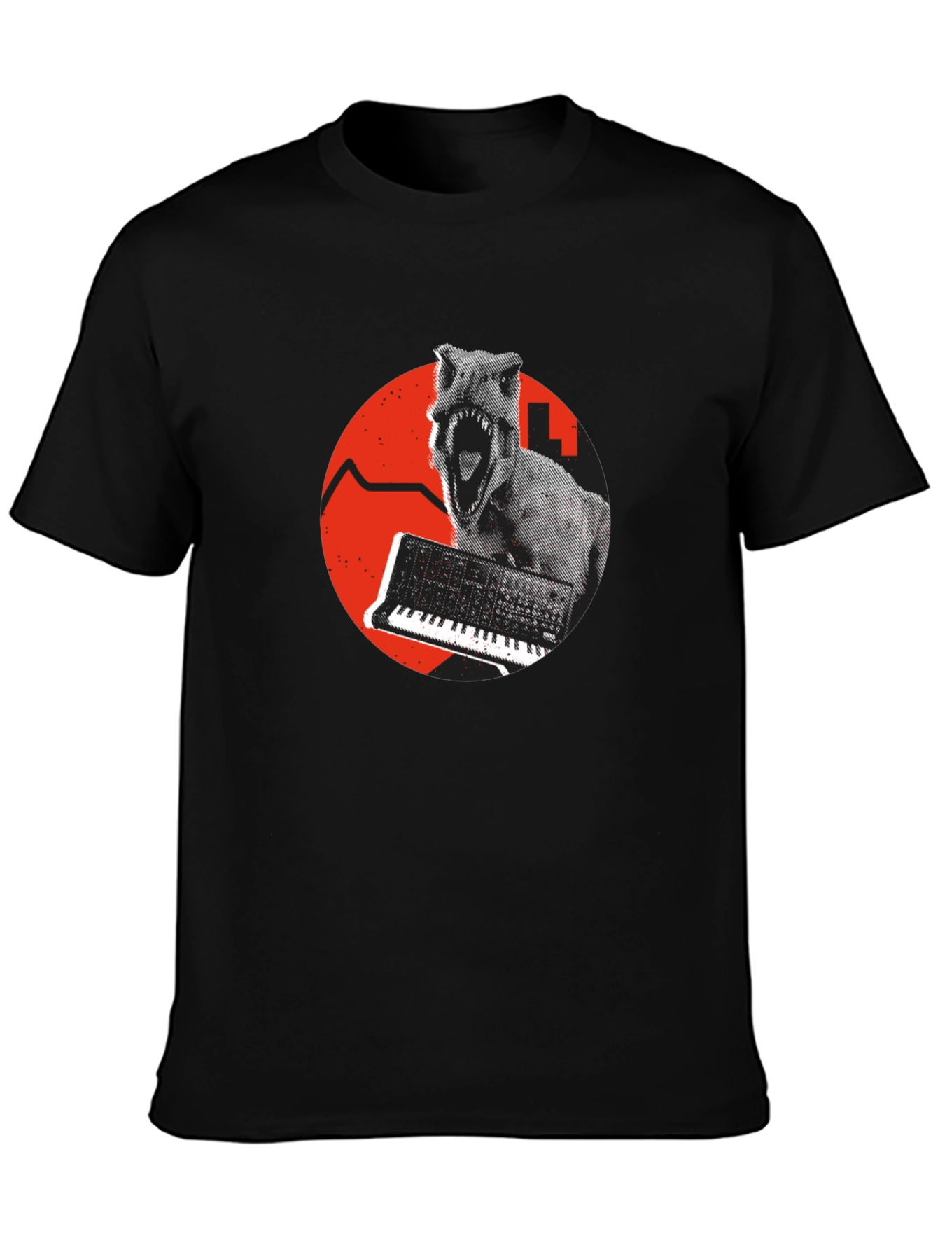 Dinosaur Synthesizer Graphic Tee