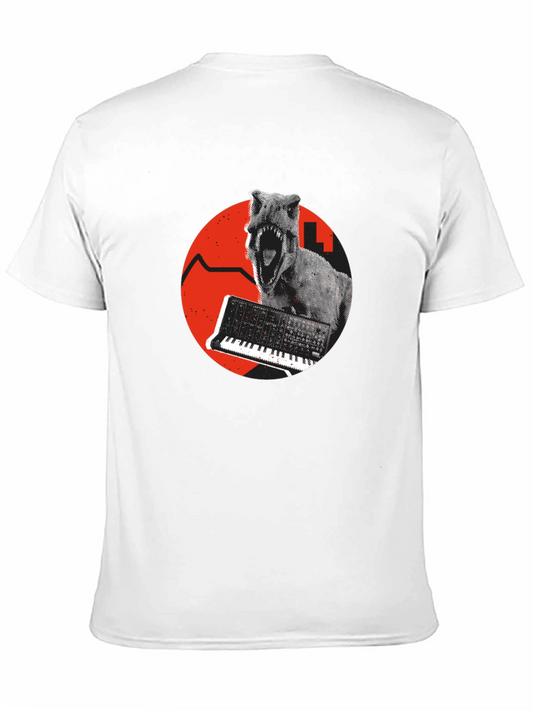 Dinosaur Synthesizer Graphic Tee