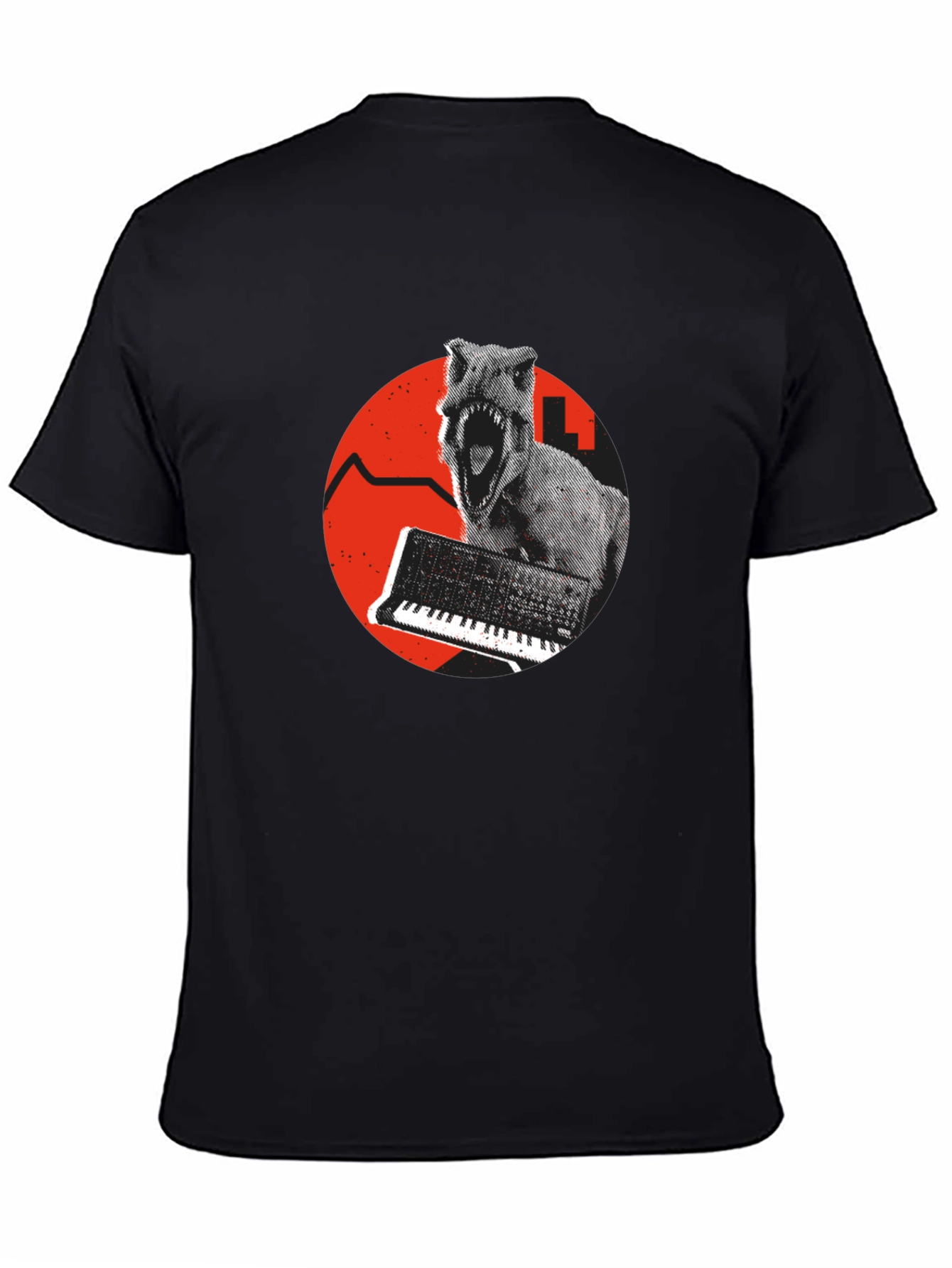 Dinosaur Synthesizer Graphic Tee