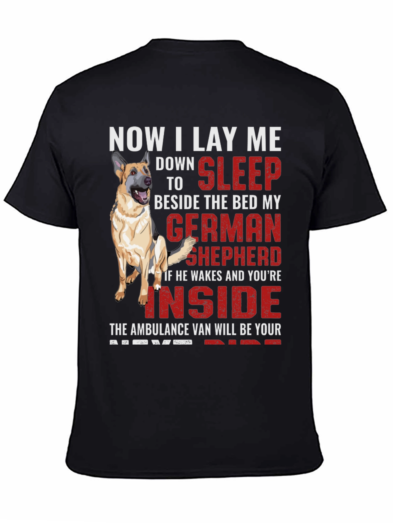 German Shepherd Graphic Tee