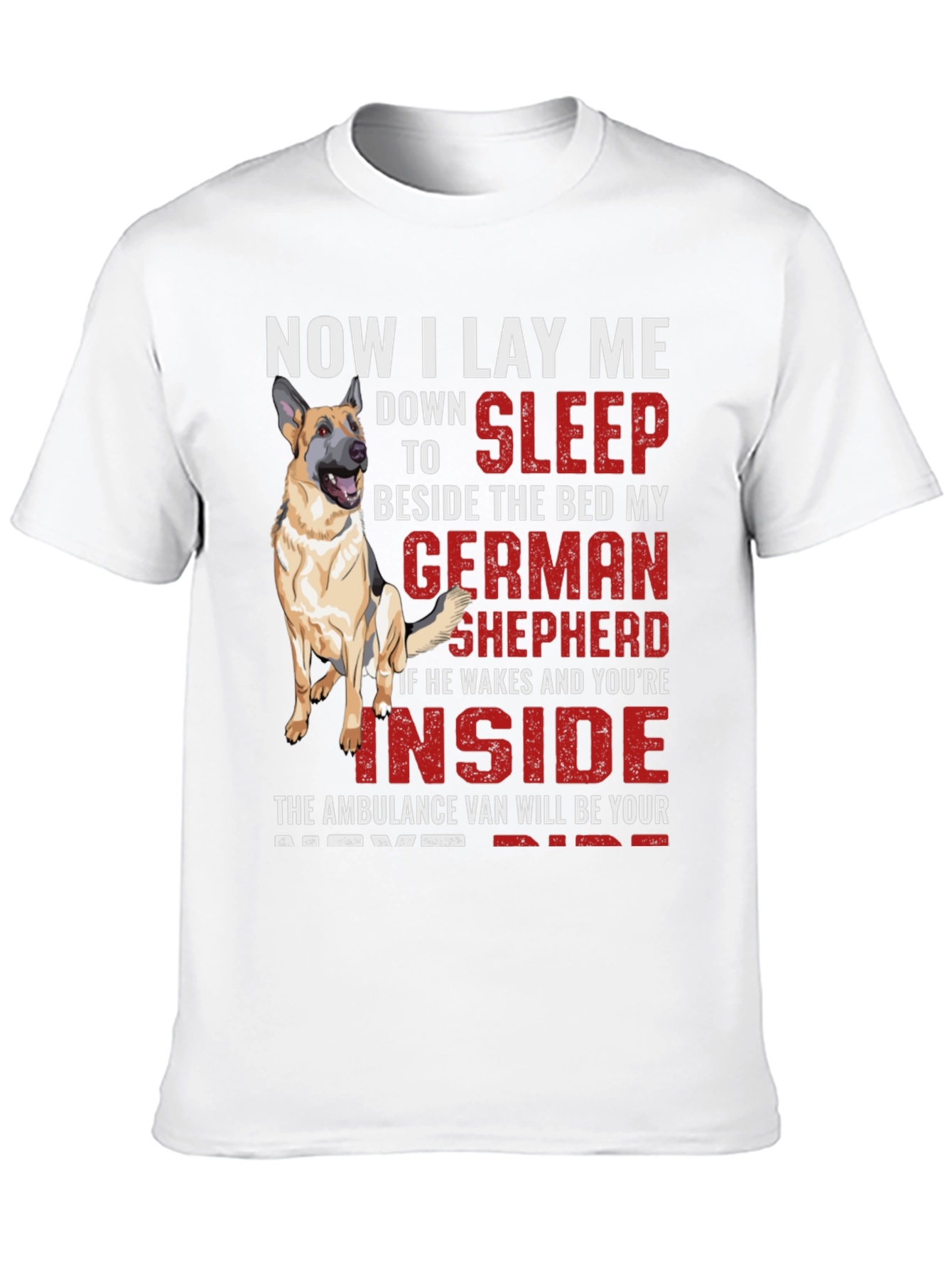 German Shepherd Graphic Tee