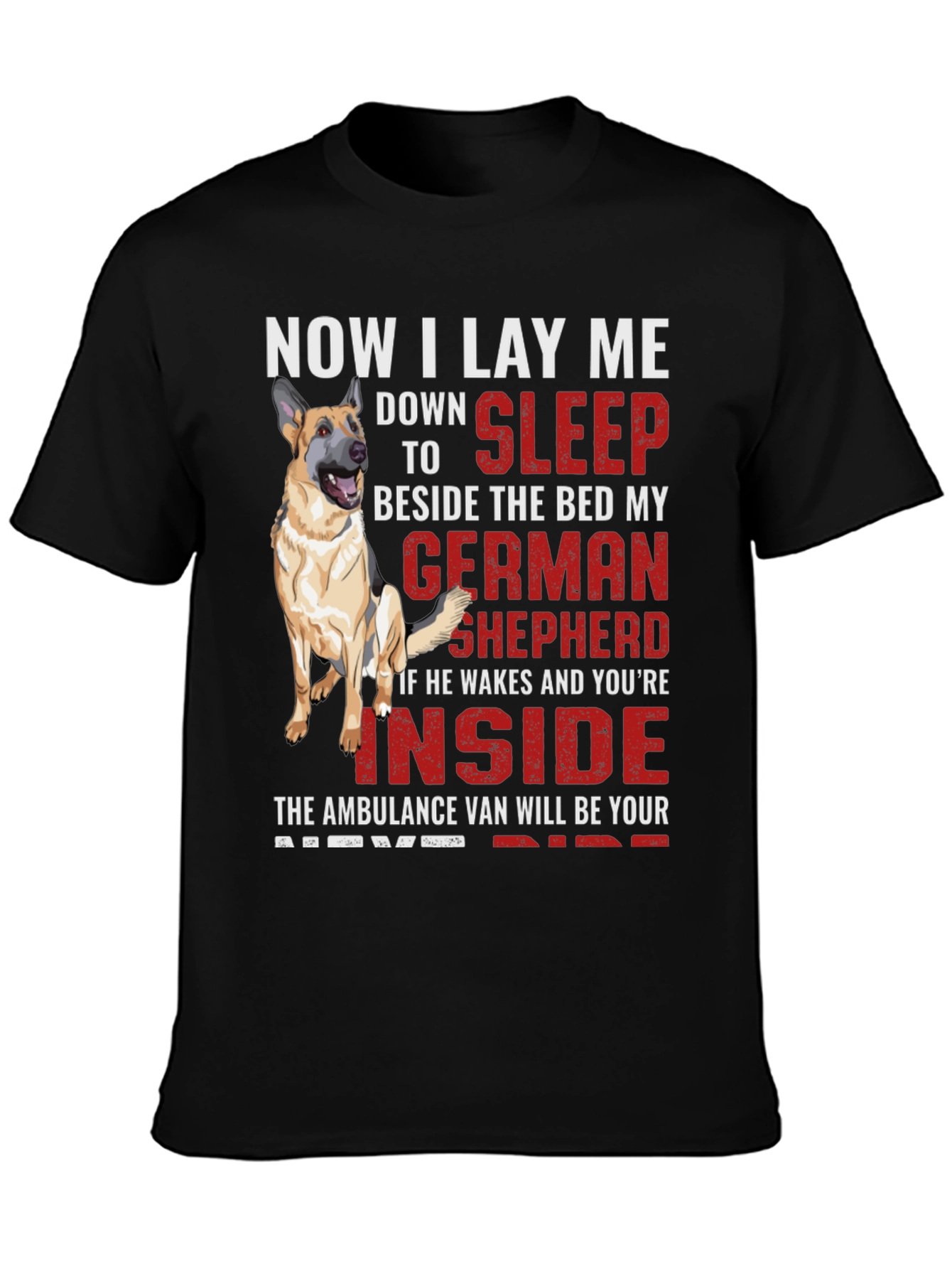 German Shepherd Graphic Tee
