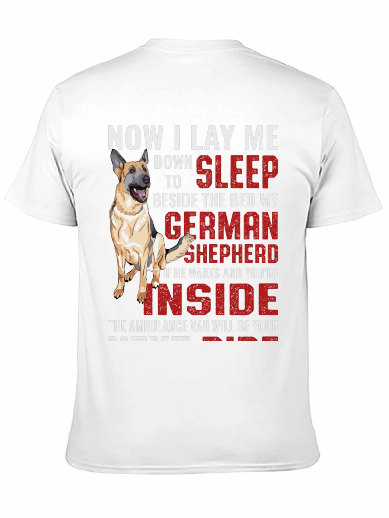 German Shepherd Graphic Tee